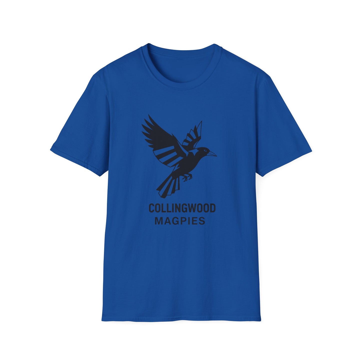 Collingwood Magpies Unisex Softstyle T-Shirt - Sporty Fan Tee, Casual Wear, Gift for Fans, Everyday Style, Comfy, Celebrations