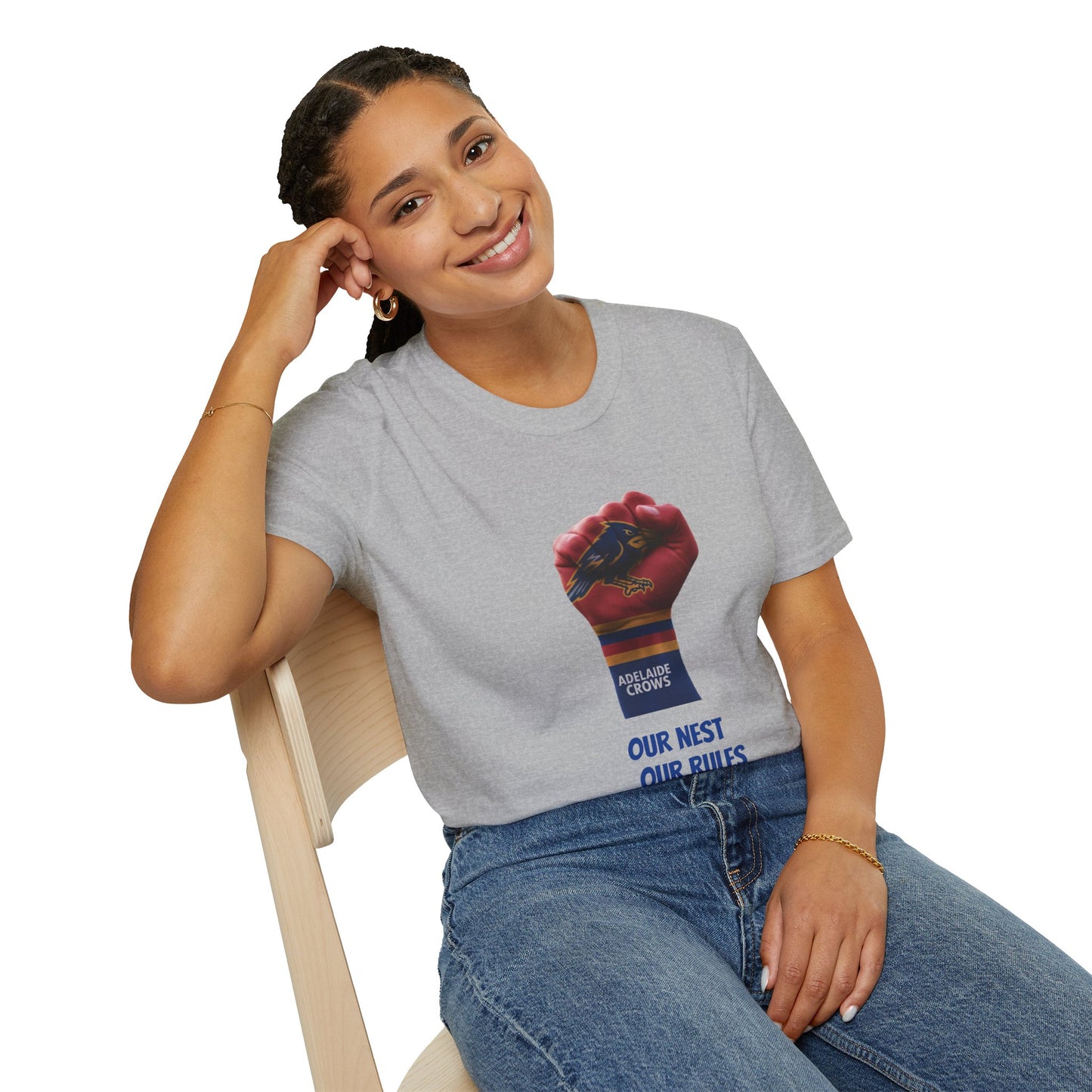 Adelaide Crows Fan T-Shirt, Sports Shirt, Unisex Tee, Team Apparel, Gift for Fans, Casual Wear