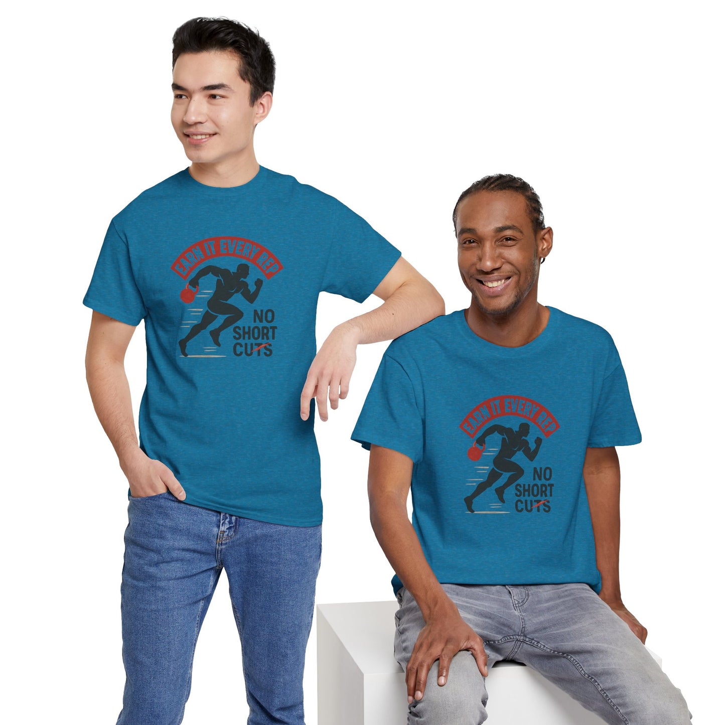 Motivational Fitness Tee with No Excuses Design | Gym Apparel, Workout Shirt, Athletic Wear, Fitness Gift, Exercise T-Shirt