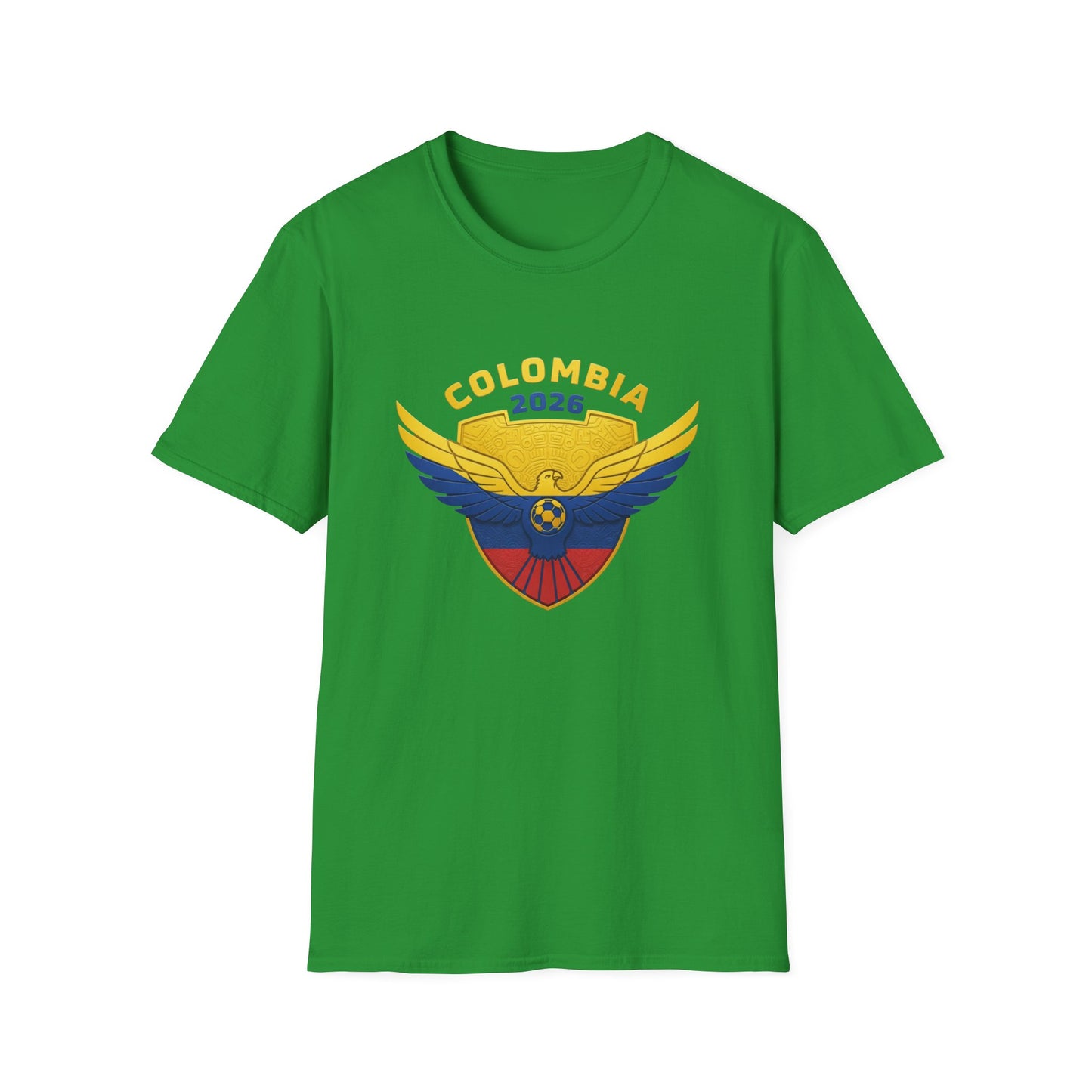 Colombia 2026 Eagle Unisex T-Shirt, Patriotic Tee, Sports Fan Shirt, Festival Apparel, Casual Wear