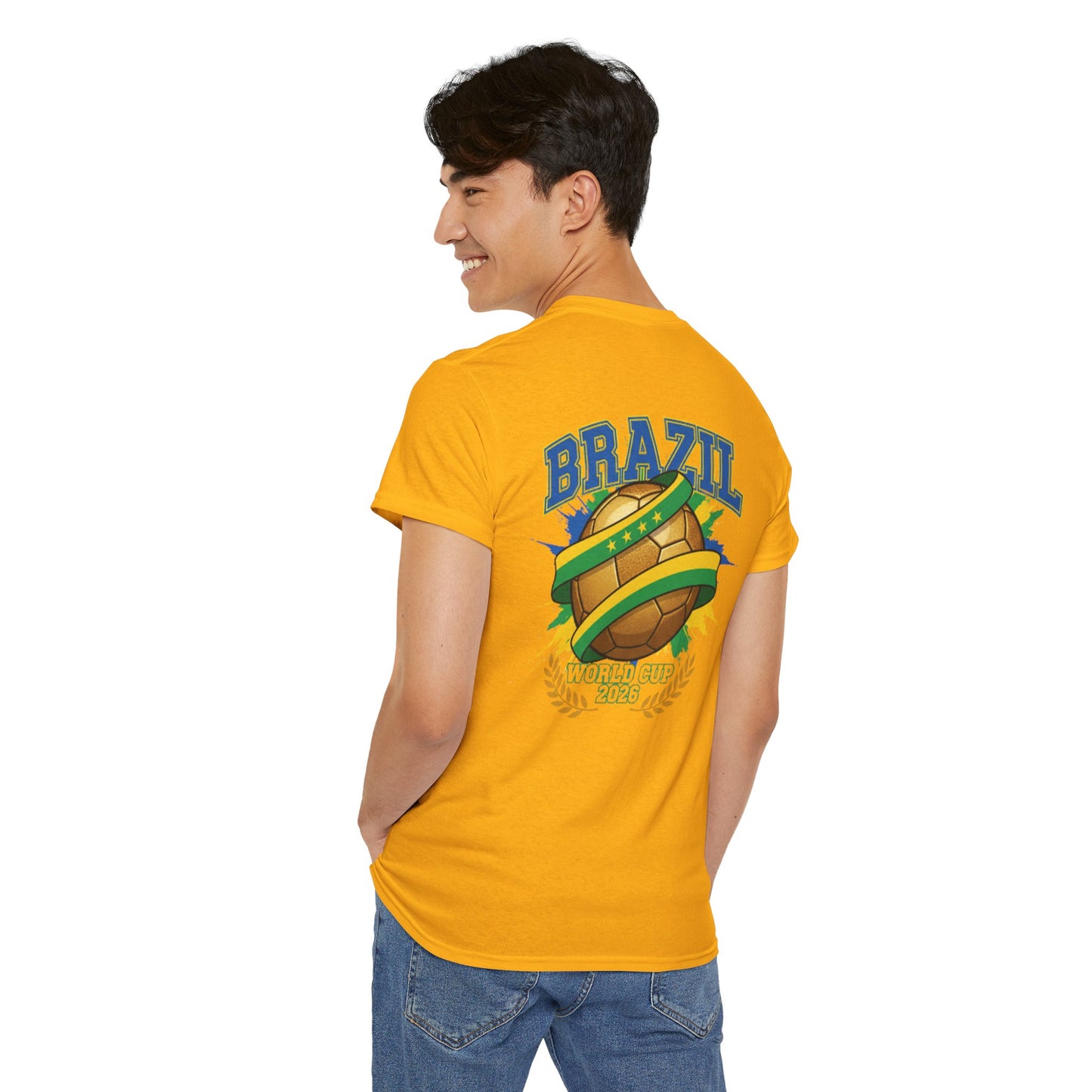 Brazil 2026 World Cup T-Shirt | Supporters Fan Jersey Tee | Men’s & Women’s Football Shirt