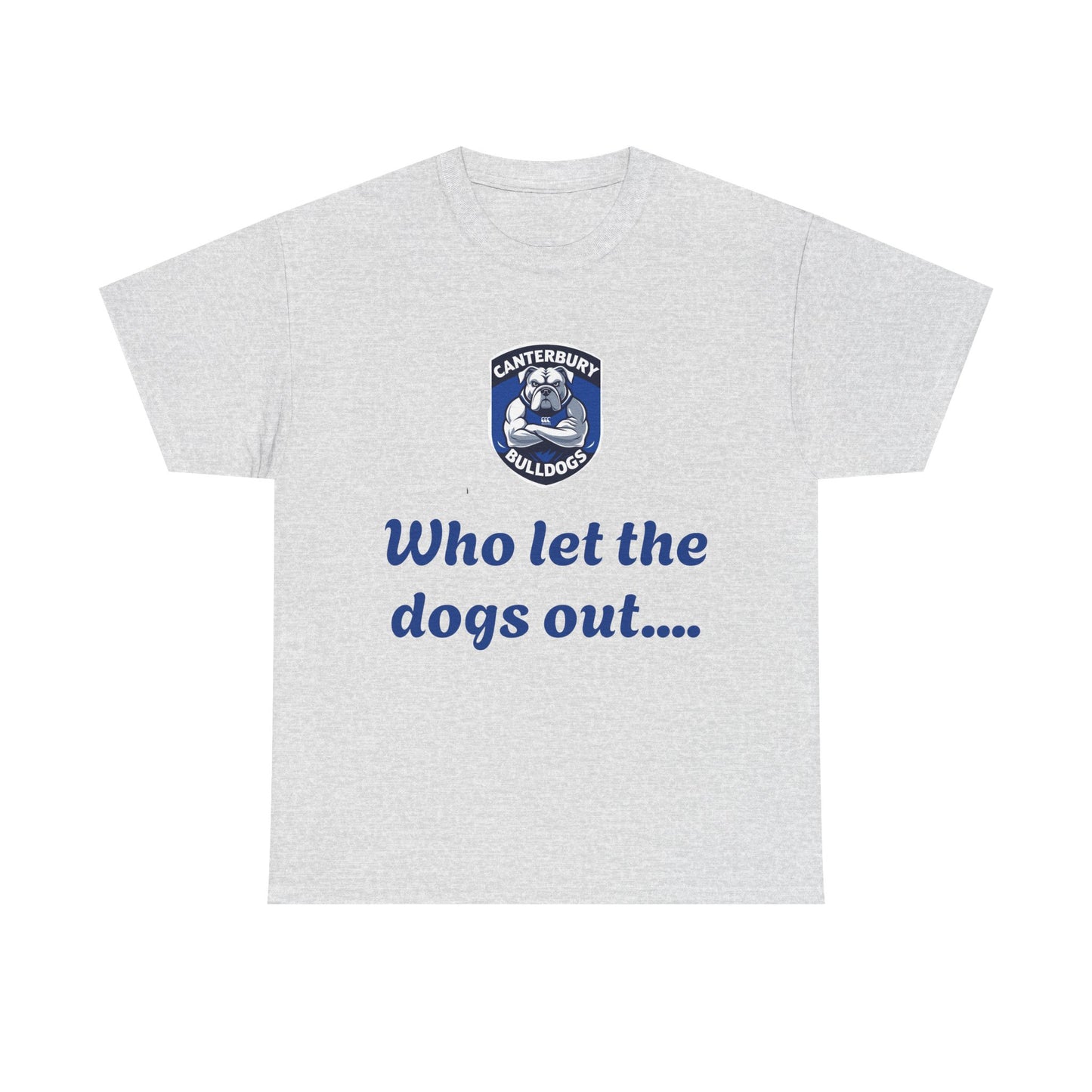 Canterbury Bankstown Bulldogs Unisex Heavy Cotton Tee