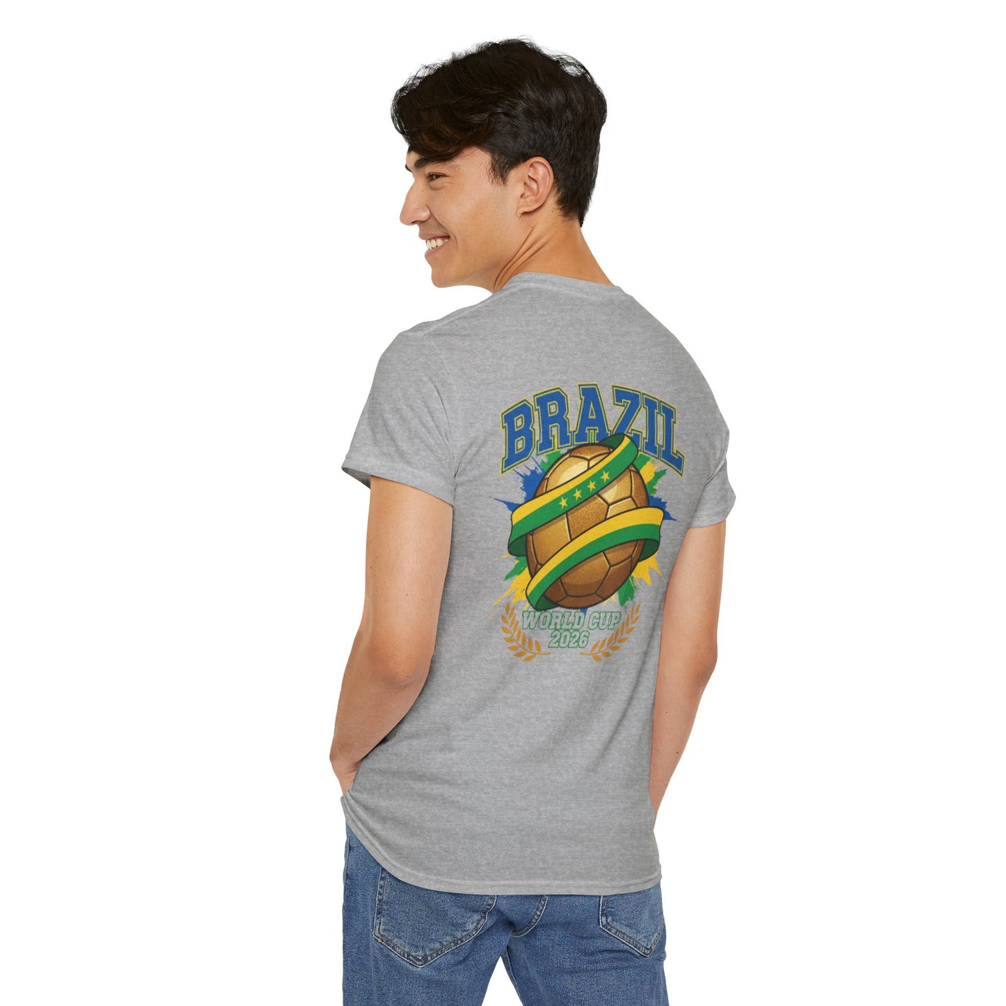 Brazil 2026 World Cup T-Shirt | Supporters Fan Jersey Tee | Men’s & Women’s Football Shirt