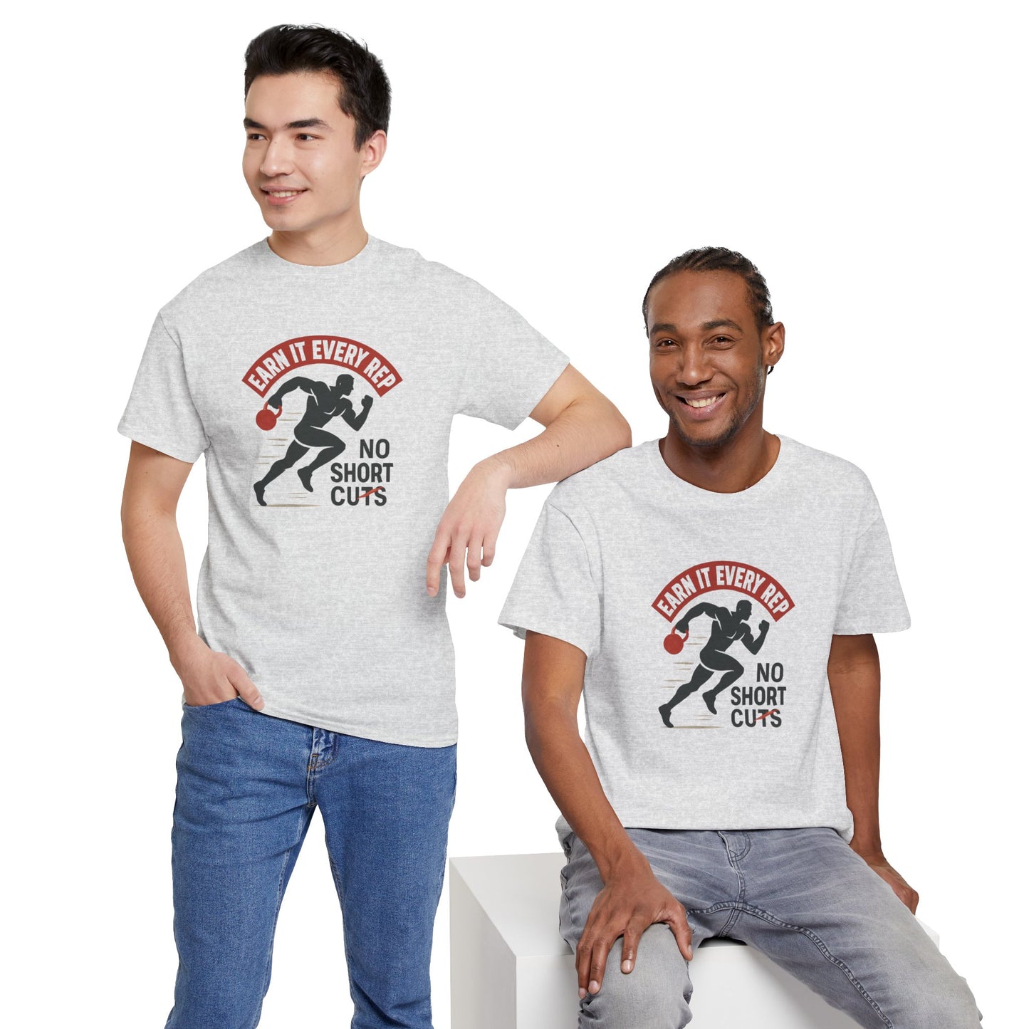 Motivational Fitness Tee with No Excuses Design | Gym Apparel, Workout Shirt, Athletic Wear, Fitness Gift, Exercise T-Shirt