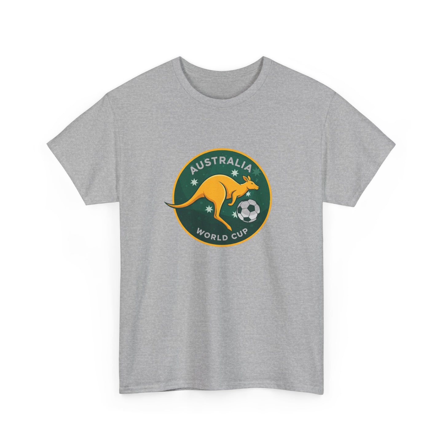 Australia Soccer World Cup Tee, Unisex Cotton Shirt, Sporty Fan Apparel, Soccer Gift, World Cup Merchandise, Team Australia T-Shirt