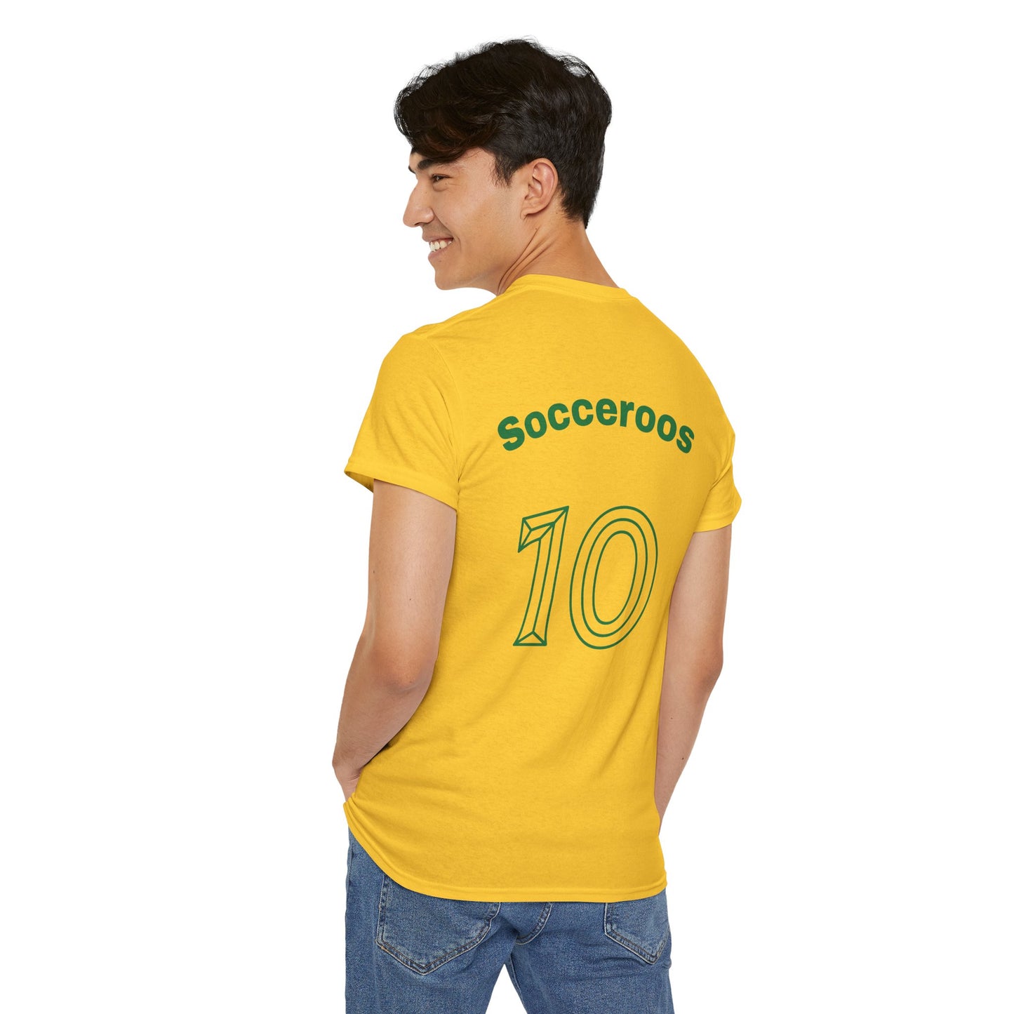 Australia Soccer World Cup Tee, Unisex Cotton Shirt, Sporty Fan Apparel, Soccer Gift, World Cup Merchandise, Team Australia T-Shirt
