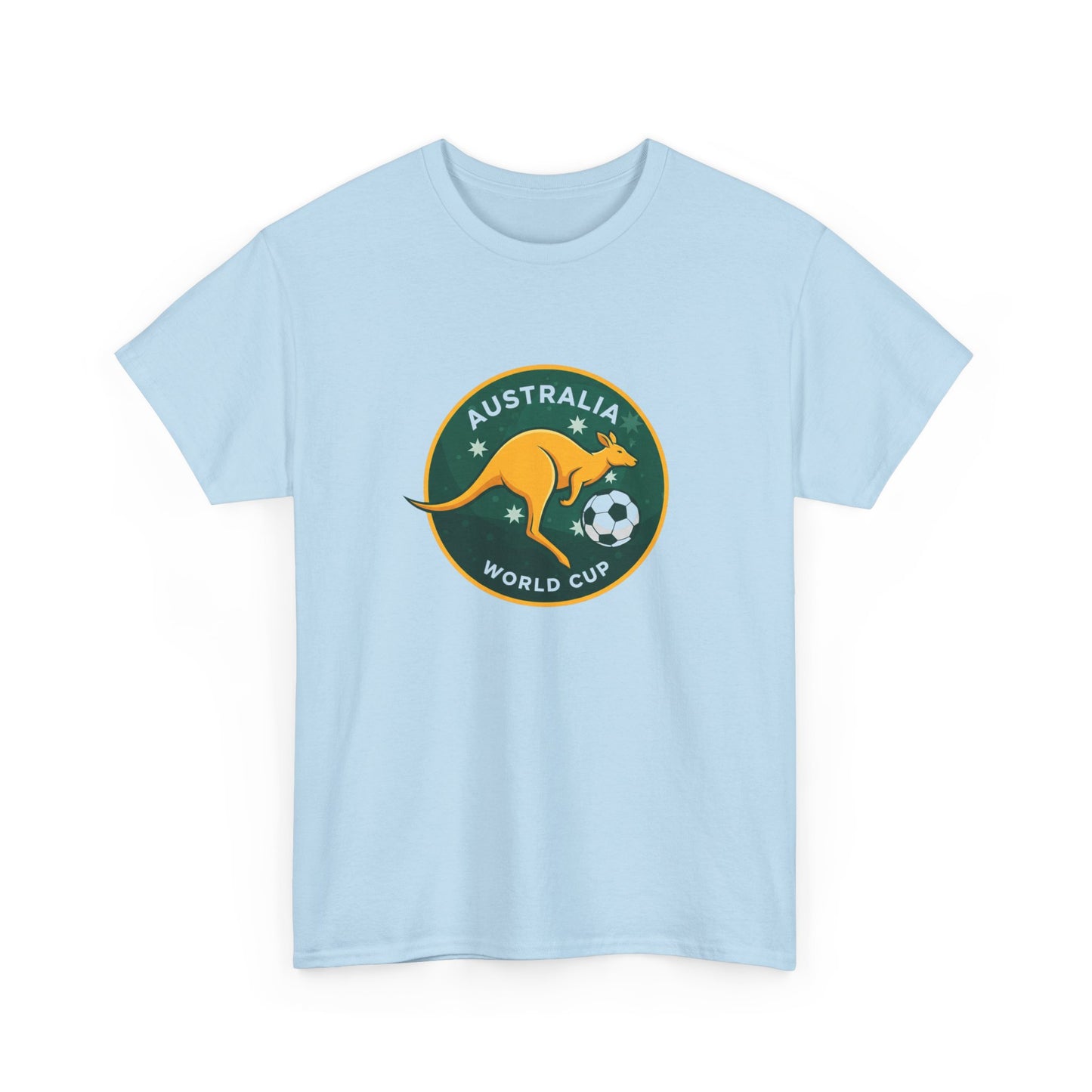 Australia Soccer World Cup Tee, Unisex Cotton Shirt, Sporty Fan Apparel, Soccer Gift, World Cup Merchandise, Team Australia T-Shirt