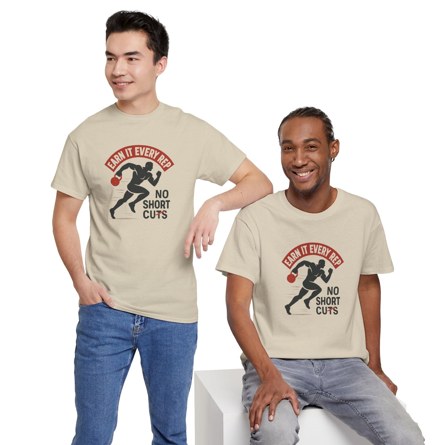 Motivational Fitness Tee with No Excuses Design | Gym Apparel, Workout Shirt, Athletic Wear, Fitness Gift, Exercise T-Shirt