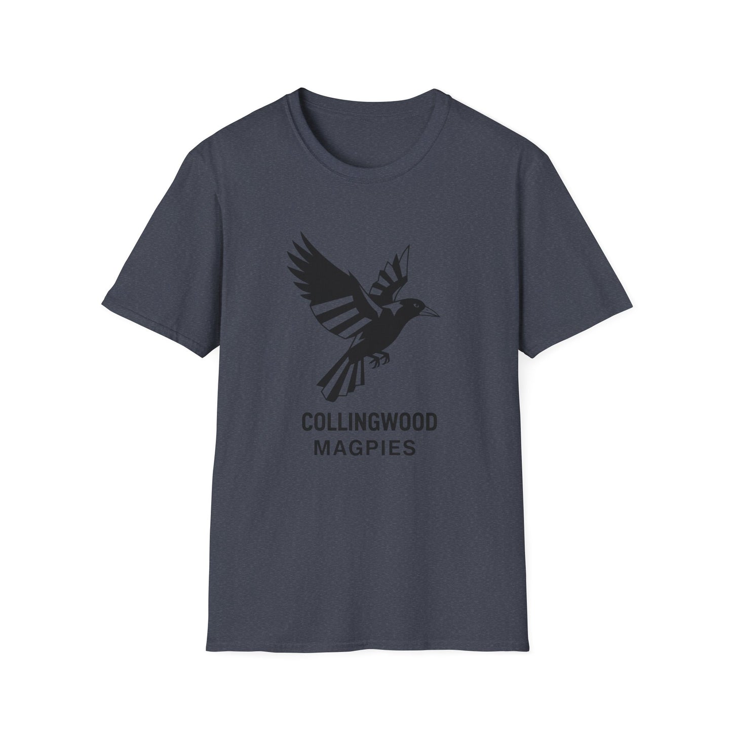 Collingwood Magpies Unisex Softstyle T-Shirt - Sporty Fan Tee, Casual Wear, Gift for Fans, Everyday Style, Comfy, Celebrations