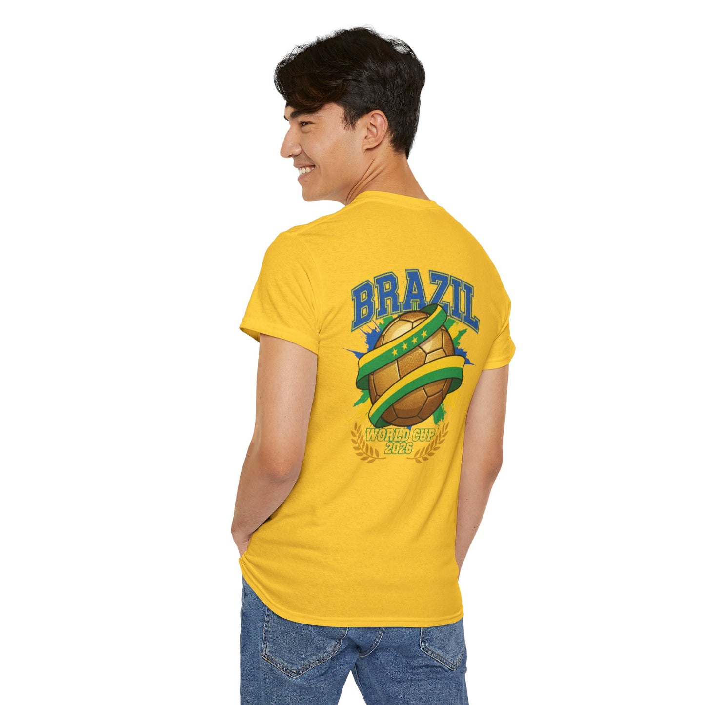 Brazil 2026 World Cup T-Shirt | Supporters Fan Jersey Tee | Men’s & Women’s Football Shirt