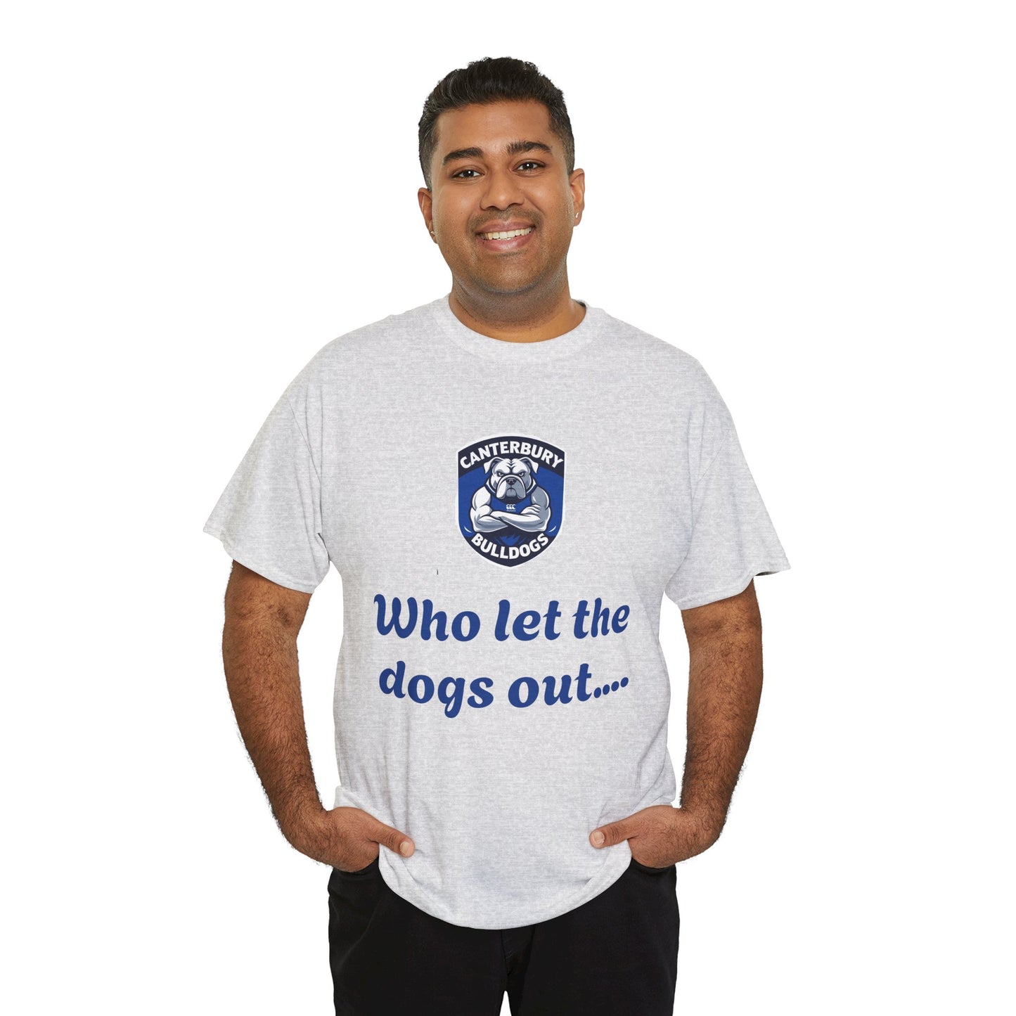 Canterbury Bankstown Bulldogs Unisex Heavy Cotton Tee