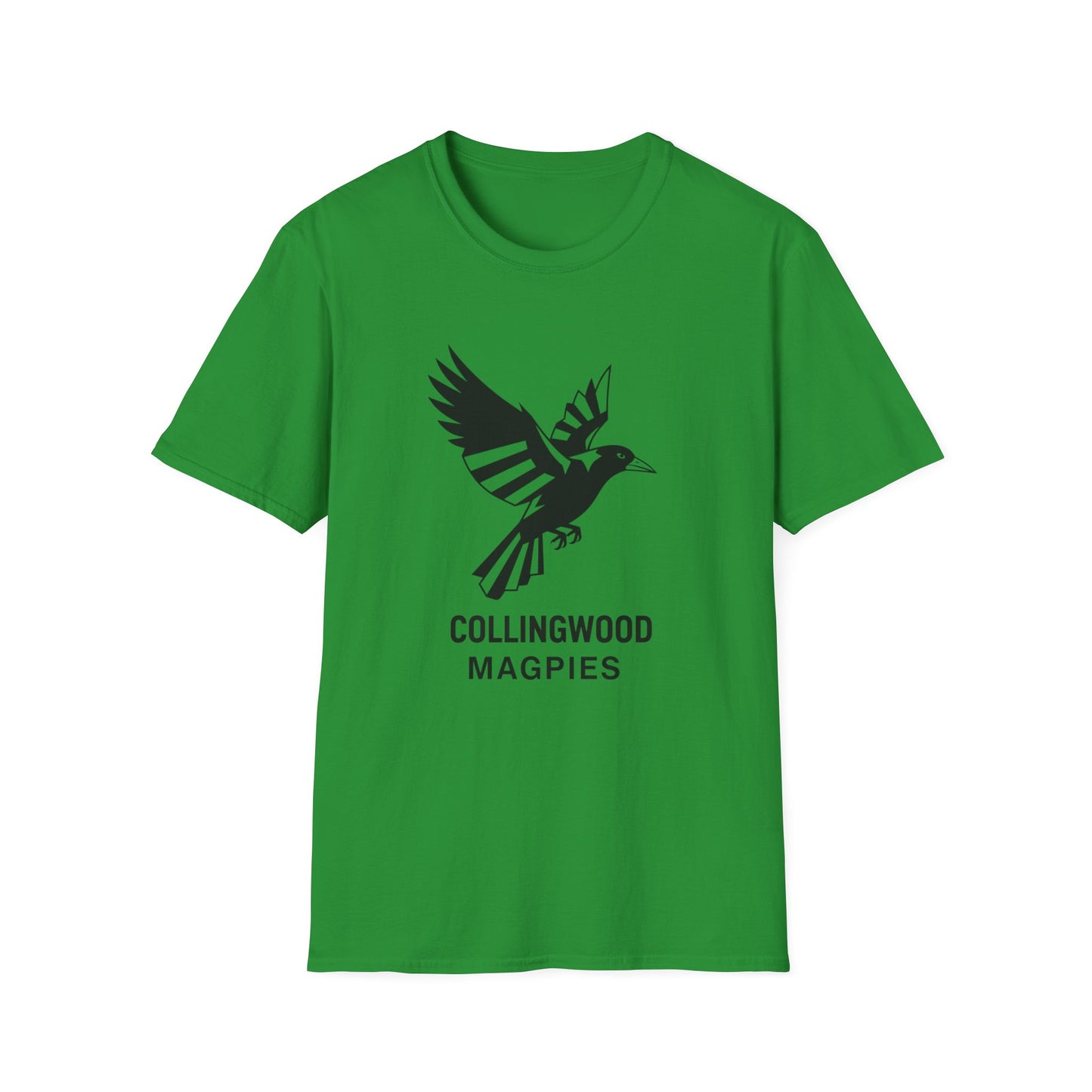Collingwood Magpies Unisex Softstyle T-Shirt - Sporty Fan Tee, Casual Wear, Gift for Fans, Everyday Style, Comfy, Celebrations