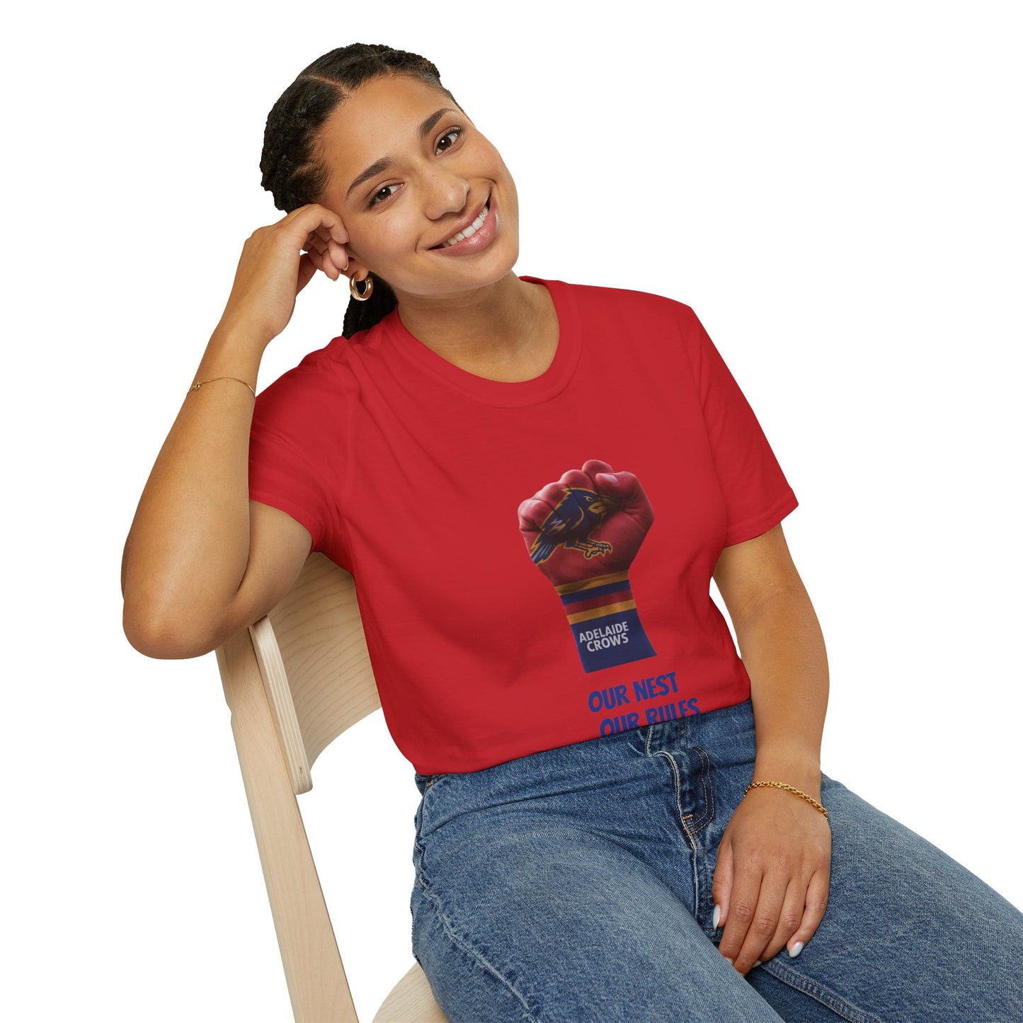 Adelaide Crows Fan T-Shirt, Sports Shirt, Unisex Tee, Team Apparel, Gift for Fans, Casual Wear