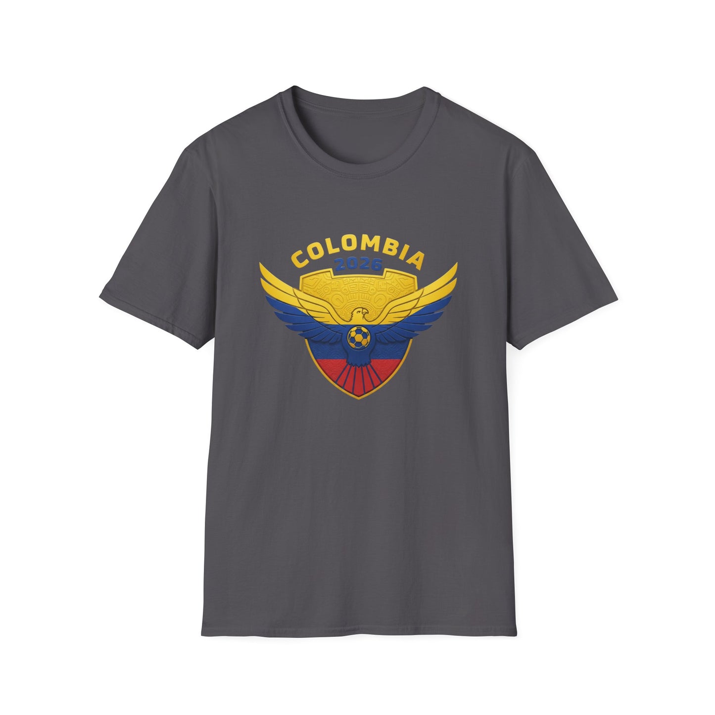 Colombia 2026 Eagle Unisex T-Shirt, Patriotic Tee, Sports Fan Shirt, Festival Apparel, Casual Wear