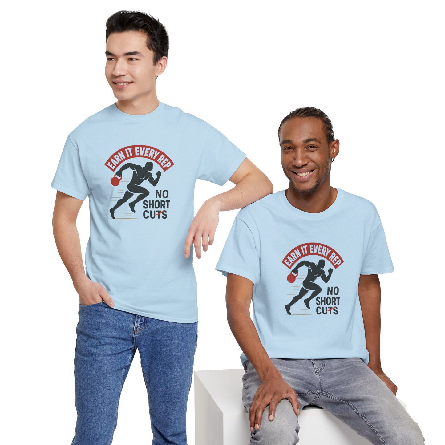 Motivational Fitness Tee with No Excuses Design | Gym Apparel, Workout Shirt, Athletic Wear, Fitness Gift, Exercise T-Shirt