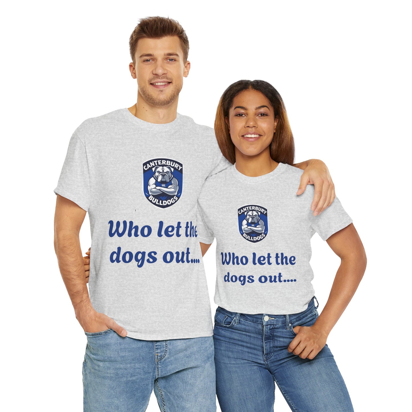 Canterbury Bankstown Bulldogs Unisex Heavy Cotton Tee