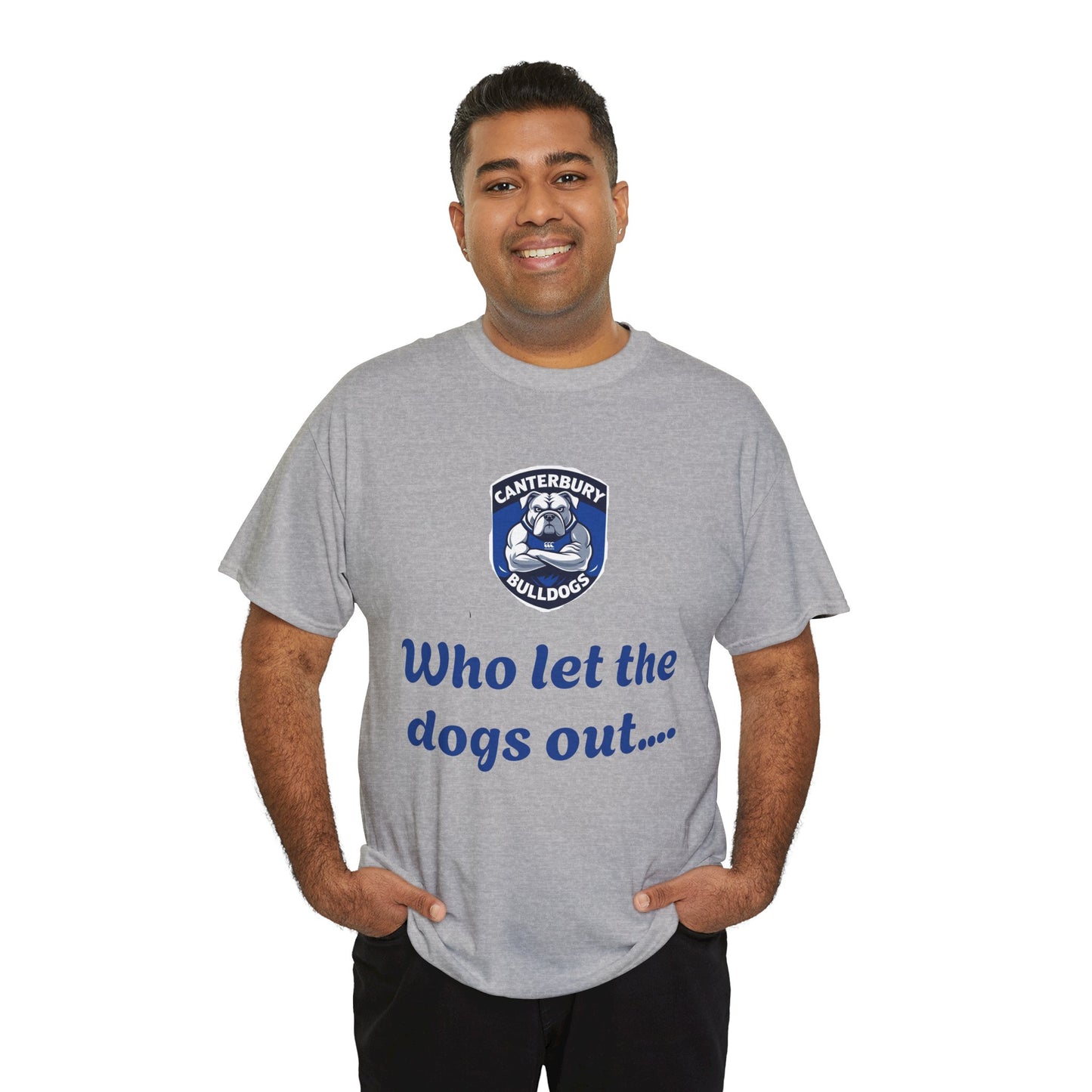 Canterbury Bankstown Bulldogs Unisex Heavy Cotton Tee