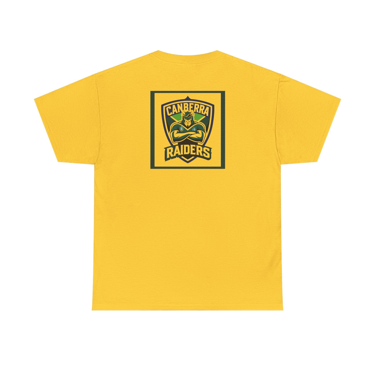 Canberra Raiders Heavy Cotton Tee - Sports Fan T-Shirt, Unisex Graphic Tee, Perfect for Game Day, Gift for Football Lovers, [...]