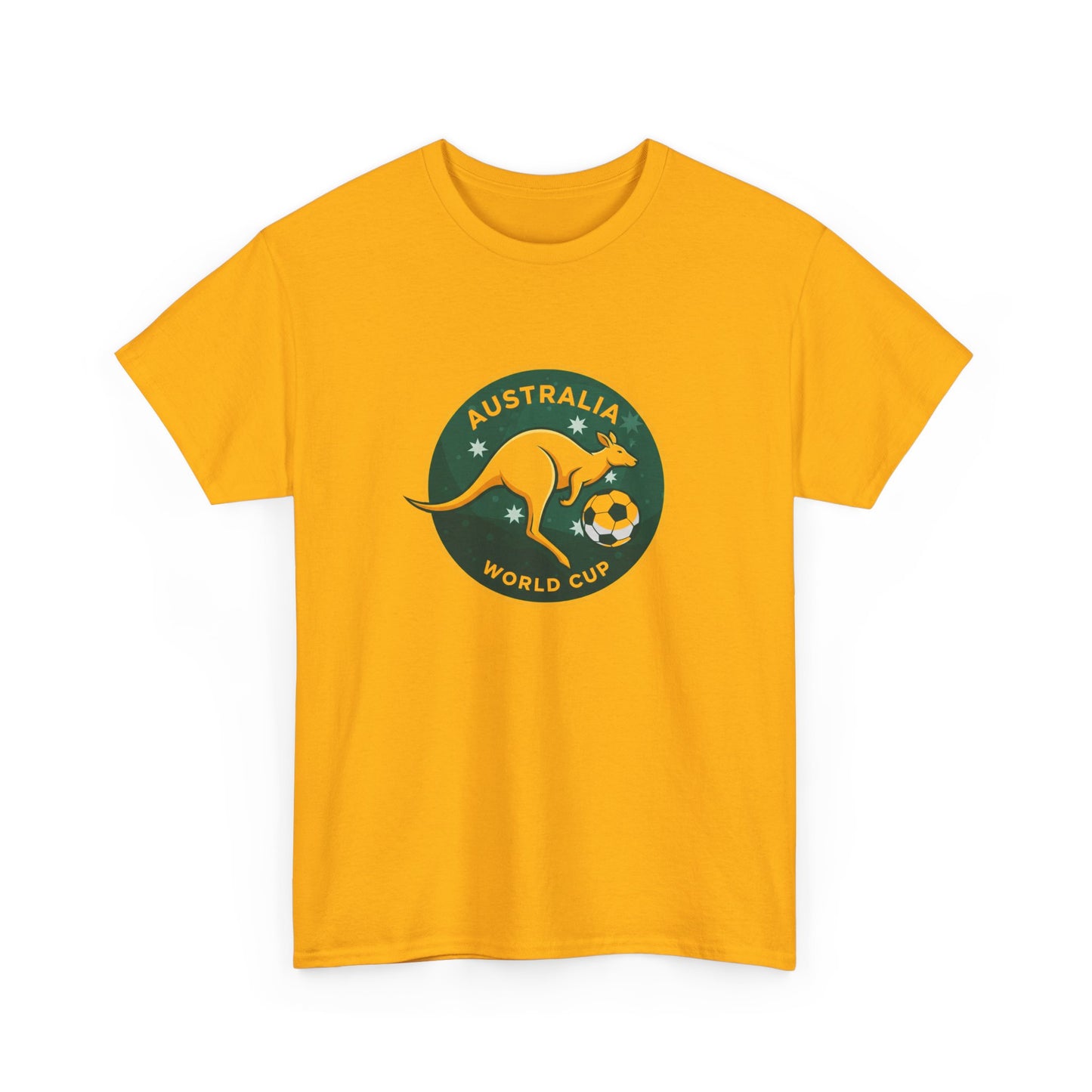 Australia Soccer World Cup Tee, Unisex Cotton Shirt, Sporty Fan Apparel, Soccer Gift, World Cup Merchandise, Team Australia T-Shirt