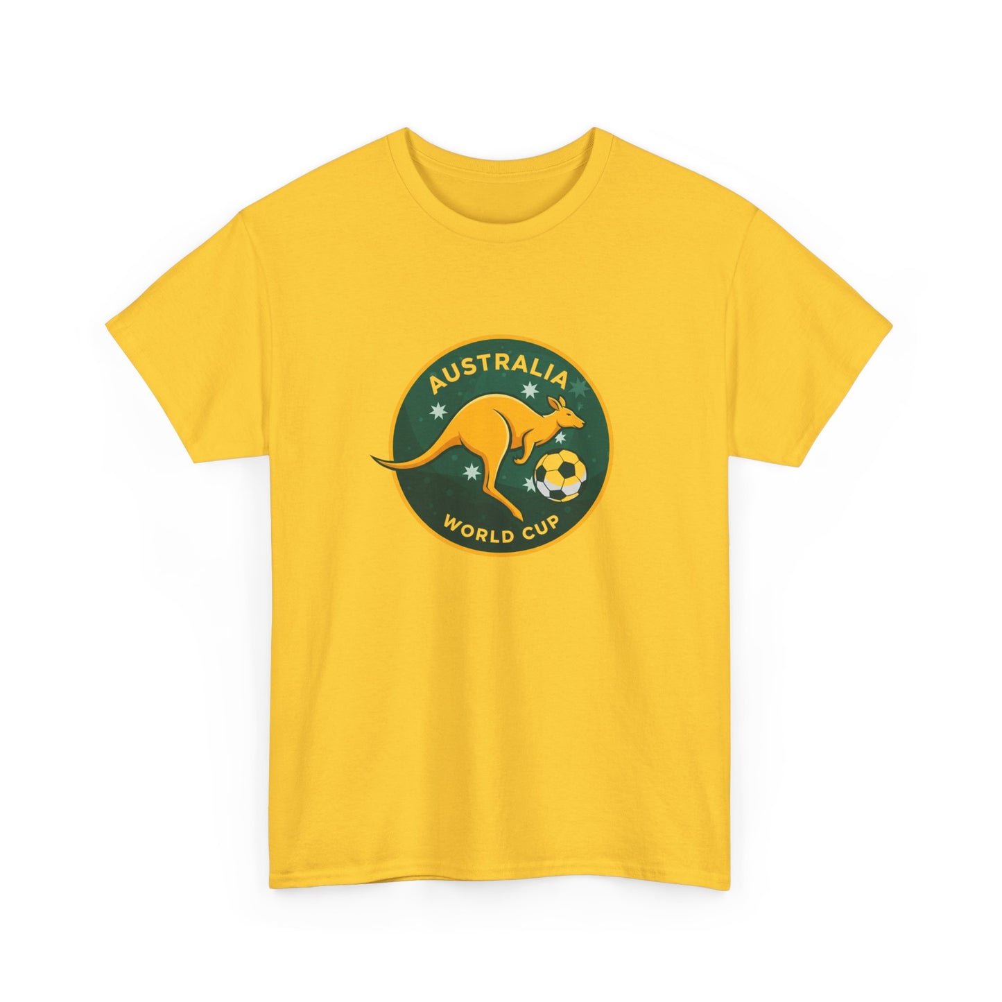 Australia Soccer World Cup Tee, Unisex Cotton Shirt, Sporty Fan Apparel, Soccer Gift, World Cup Merchandise, Team Australia T-Shirt
