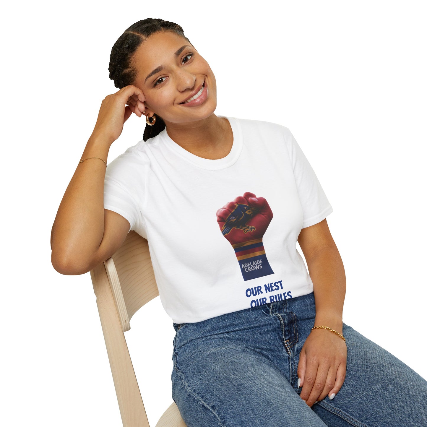 Adelaide Crows Fan T-Shirt, Sports Shirt, Unisex Tee, Team Apparel, Gift for Fans, Casual Wear