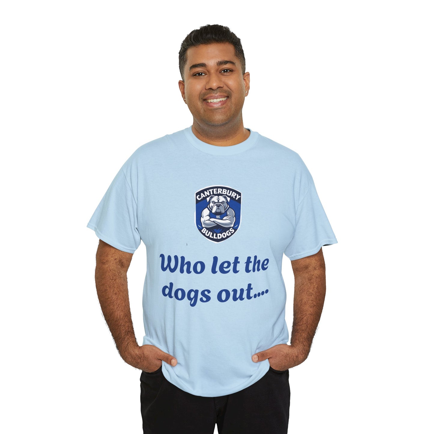 Canterbury Bankstown Bulldogs Unisex Heavy Cotton Tee
