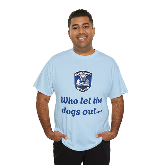 Canterbury Bankstown Bulldogs Unisex Heavy Cotton Tee