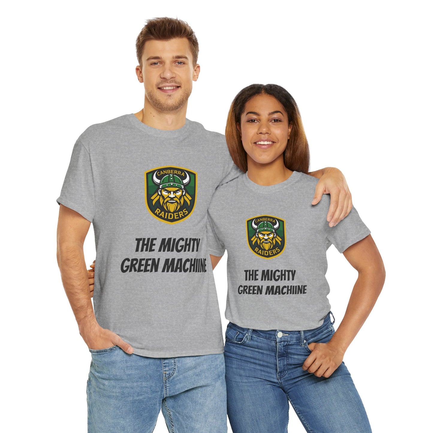 Canberra Raiders Heavy Cotton Tee - Sports Fan T-Shirt, Unisex Graphic Tee, Perfect for Game Day, Gift for Football Lovers, [...]