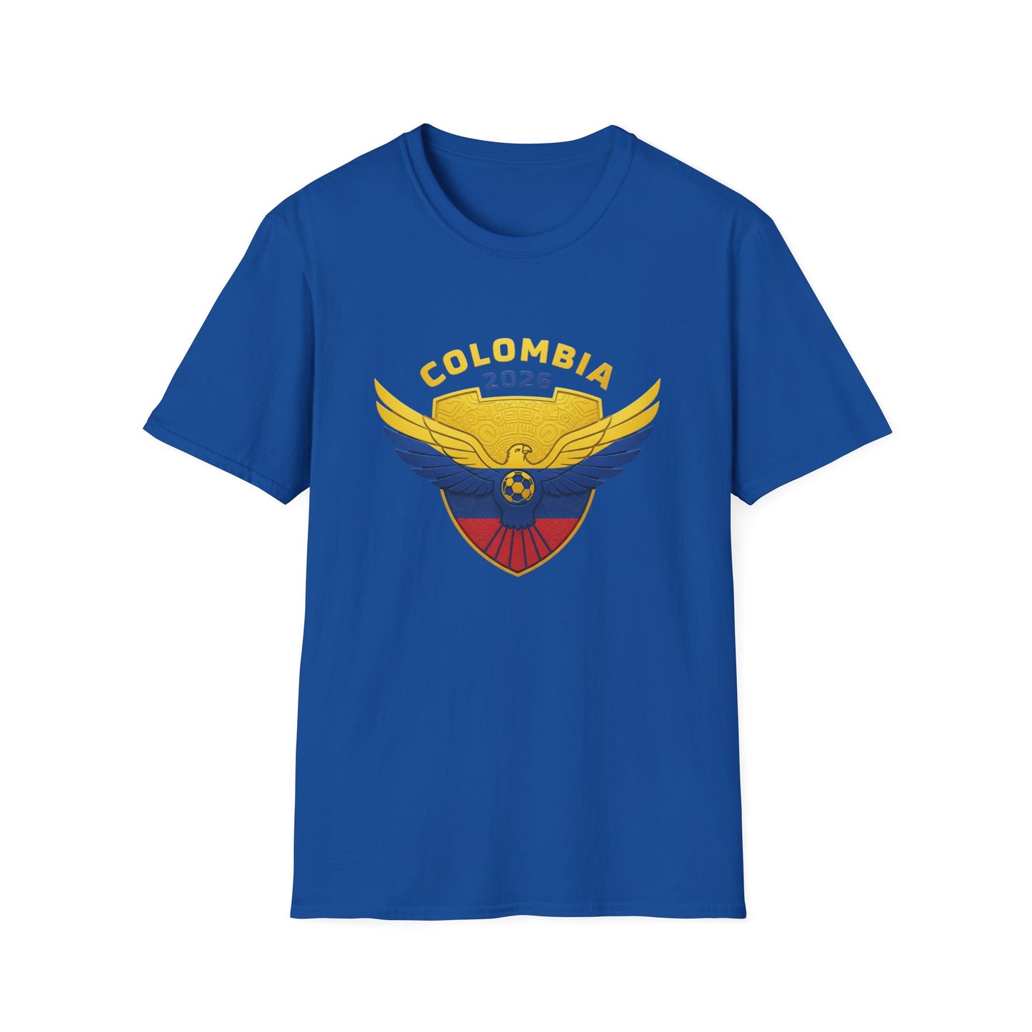 Colombia 2026 Eagle Unisex T-Shirt, Patriotic Tee, Sports Fan Shirt, Festival Apparel, Casual Wear