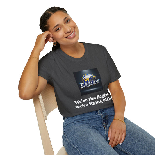 AFL West Coast Eagle Graphic Unisex Softstyle T-Shirt - Sporty Fashion, Unique Design, Game Day Apparel, Gift for Fans, Casual Wear