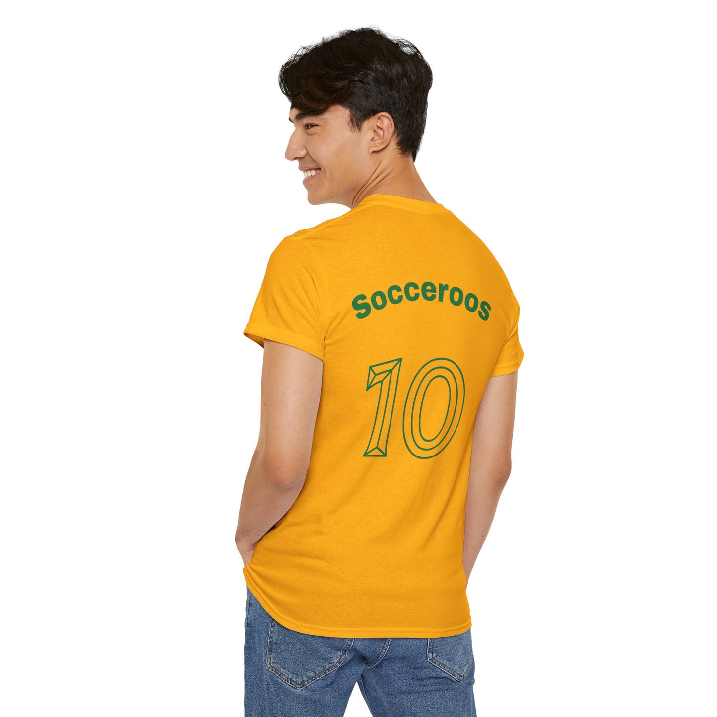 Australia Soccer World Cup Tee, Unisex Cotton Shirt, Sporty Fan Apparel, Soccer Gift, World Cup Merchandise, Team Australia T-Shirt