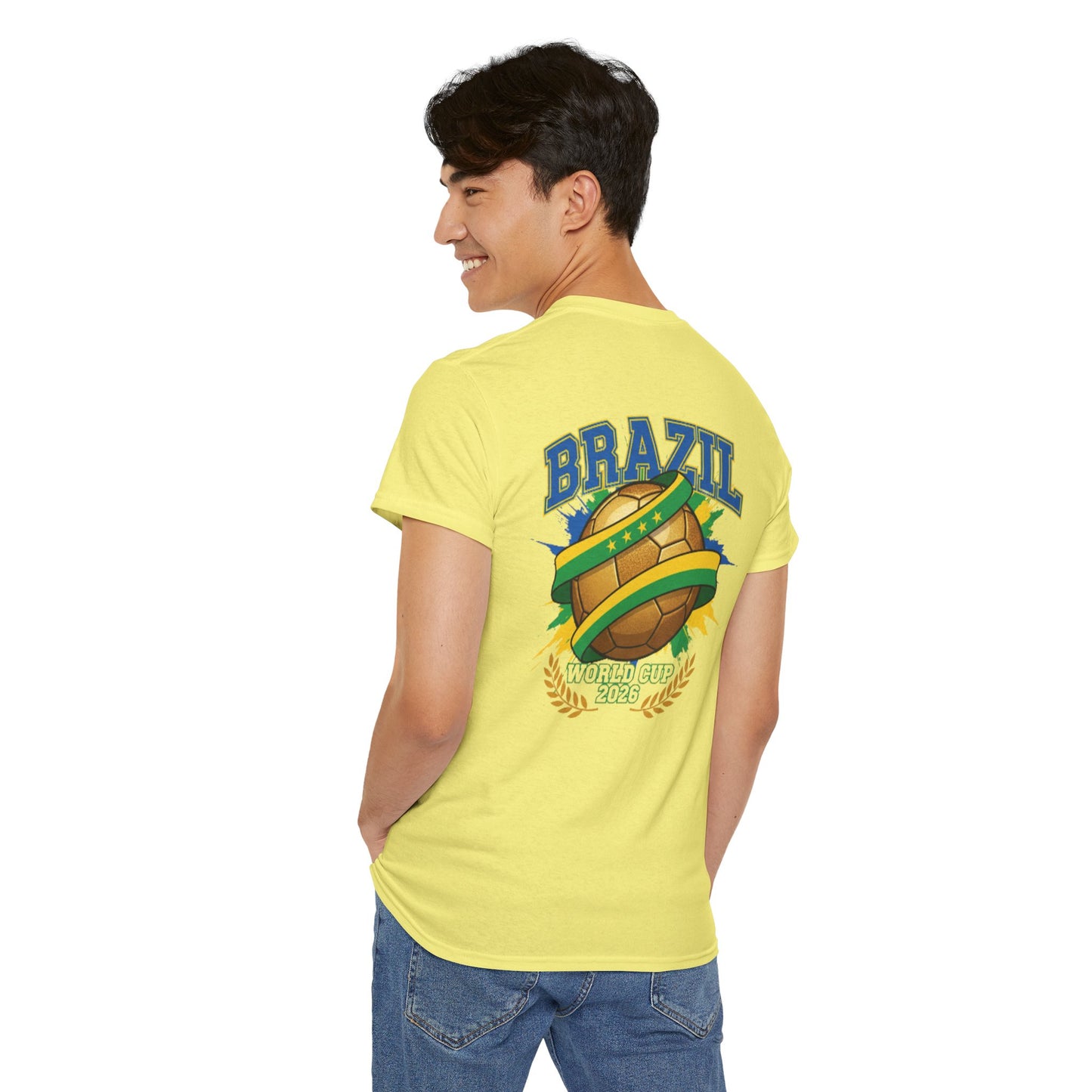 Brazil 2026 World Cup T-Shirt | Supporters Fan Jersey Tee | Men’s & Women’s Football Shirt