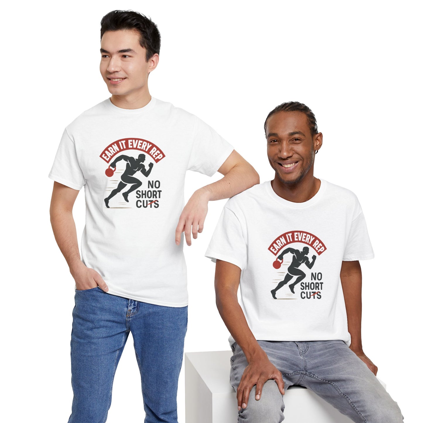 Motivational Fitness Tee with No Excuses Design | Gym Apparel, Workout Shirt, Athletic Wear, Fitness Gift, Exercise T-Shirt