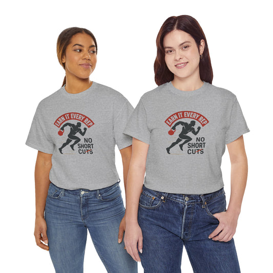 Motivational Fitness Tee with No Excuses Design | Gym Apparel, Workout Shirt, Athletic Wear, Fitness Gift, Exercise T-Shirt