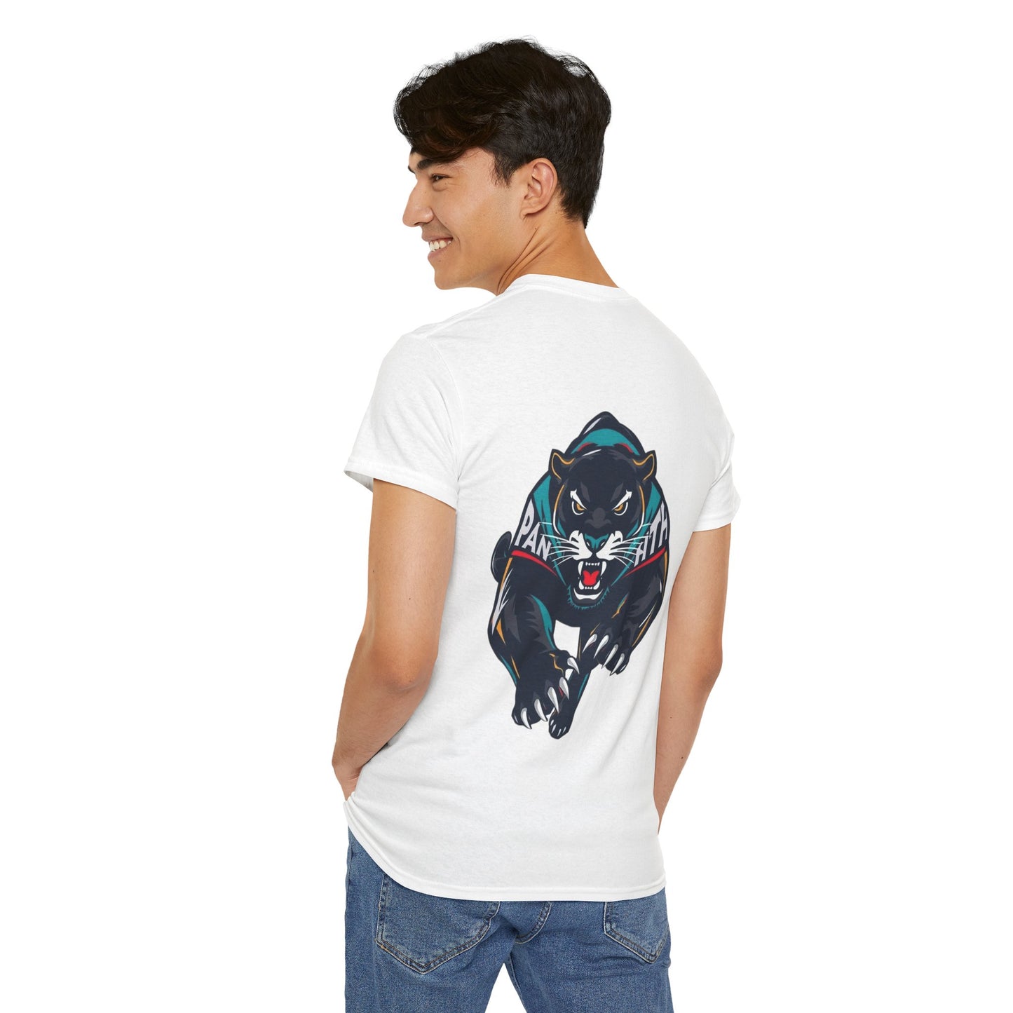 Panther Pride Graphic Tee | Unisex Heavy Cotton Shirt, Sports Fan Apparel, Gift for Rugby Lovers, Casual Wear, Game Day Top