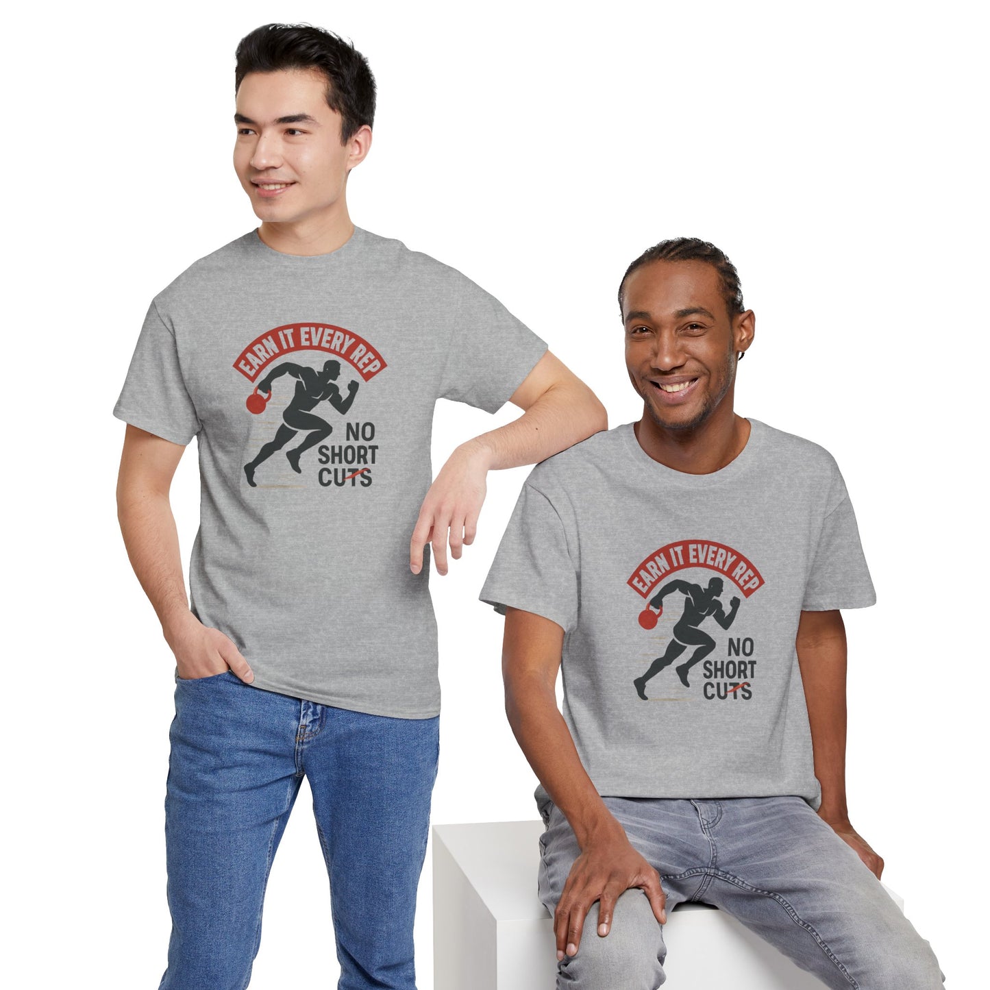 Motivational Fitness Tee with No Excuses Design | Gym Apparel, Workout Shirt, Athletic Wear, Fitness Gift, Exercise T-Shirt