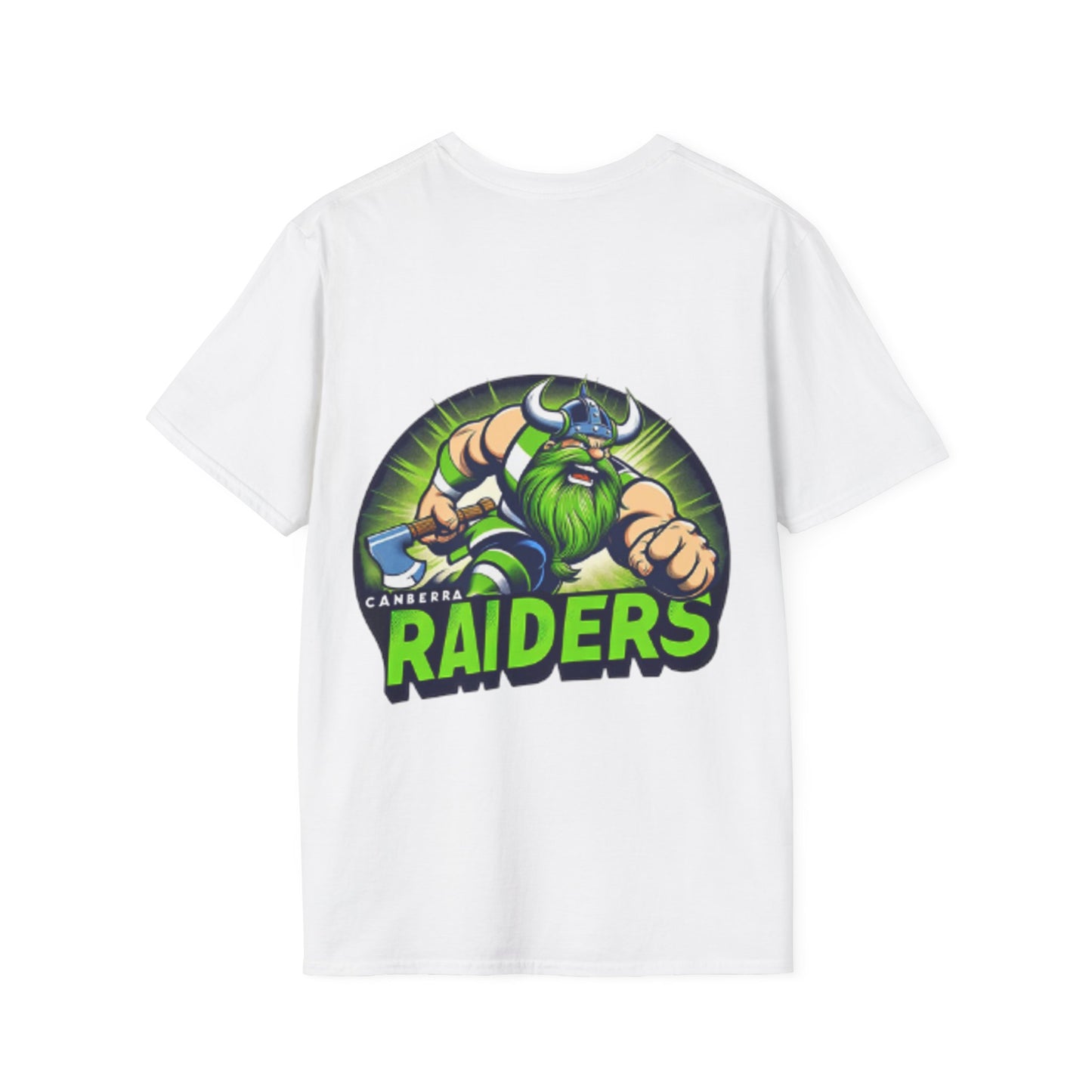 Canberra Raiders Unisex Softstyle T-Shirt - Sporty Tee for Fans, Casual Wear, Gift for Sports Lovers, Rugby Merchandise, Team Apparel