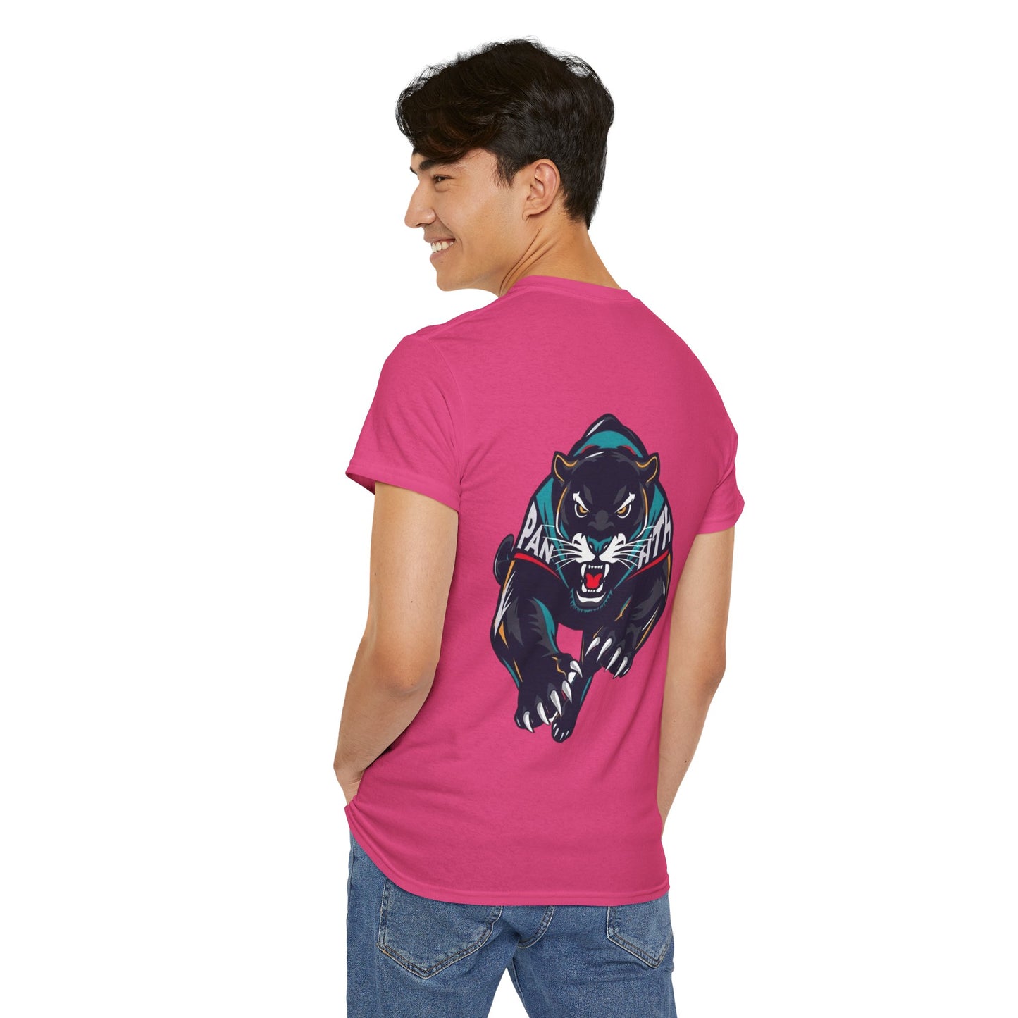 Panther Pride Graphic Tee | Unisex Heavy Cotton Shirt, Sports Fan Apparel, Gift for Rugby Lovers, Casual Wear, Game Day Top
