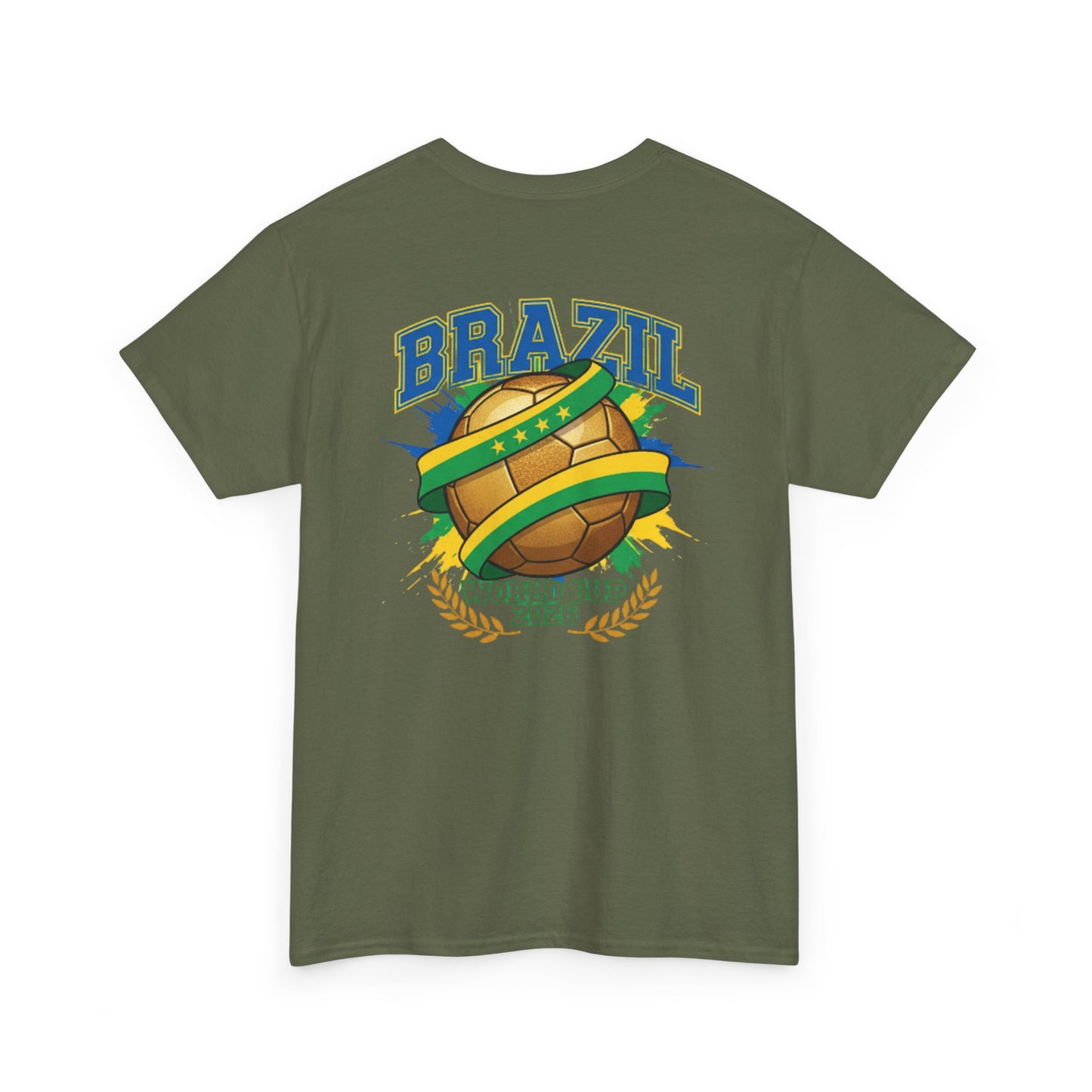 Brazil 2026 World Cup T-Shirt | Supporters Fan Jersey Tee | Men’s & Women’s Football Shirt