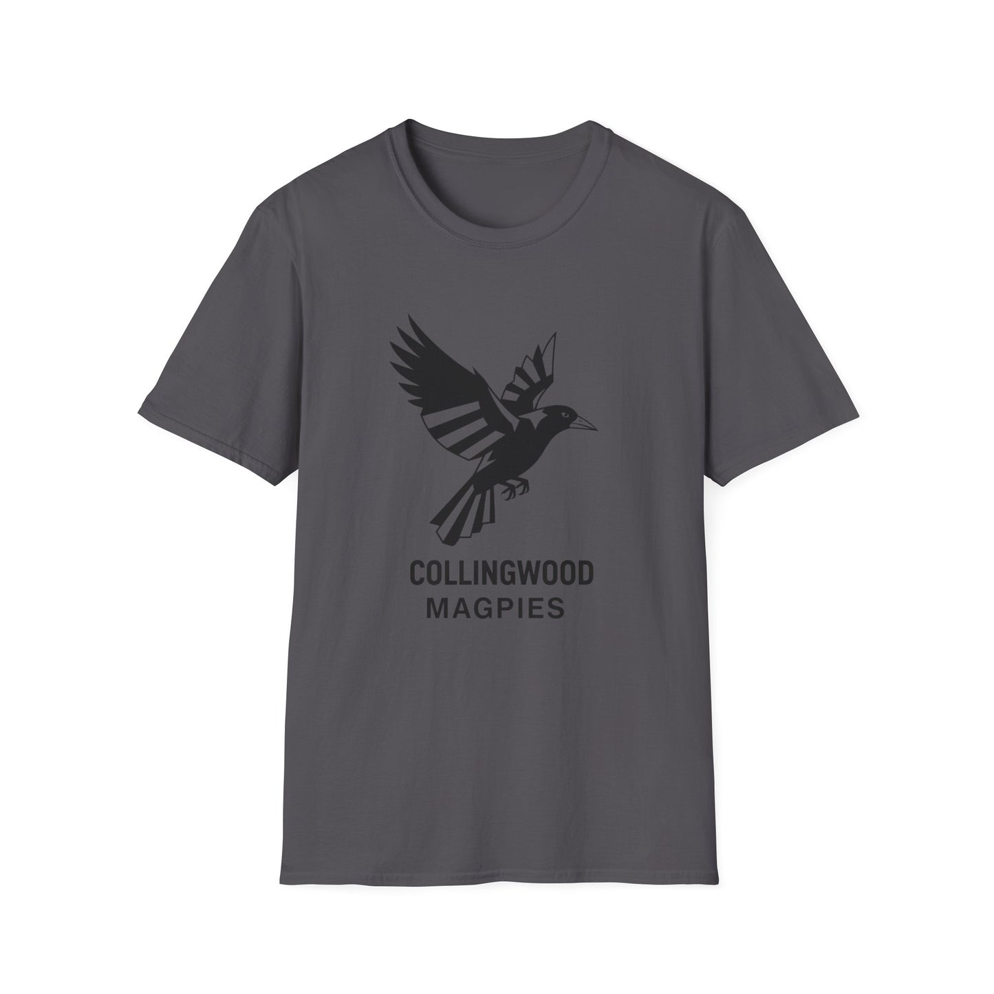 Collingwood Magpies Unisex Softstyle T-Shirt - Sporty Fan Tee, Casual Wear, Gift for Fans, Everyday Style, Comfy, Celebrations