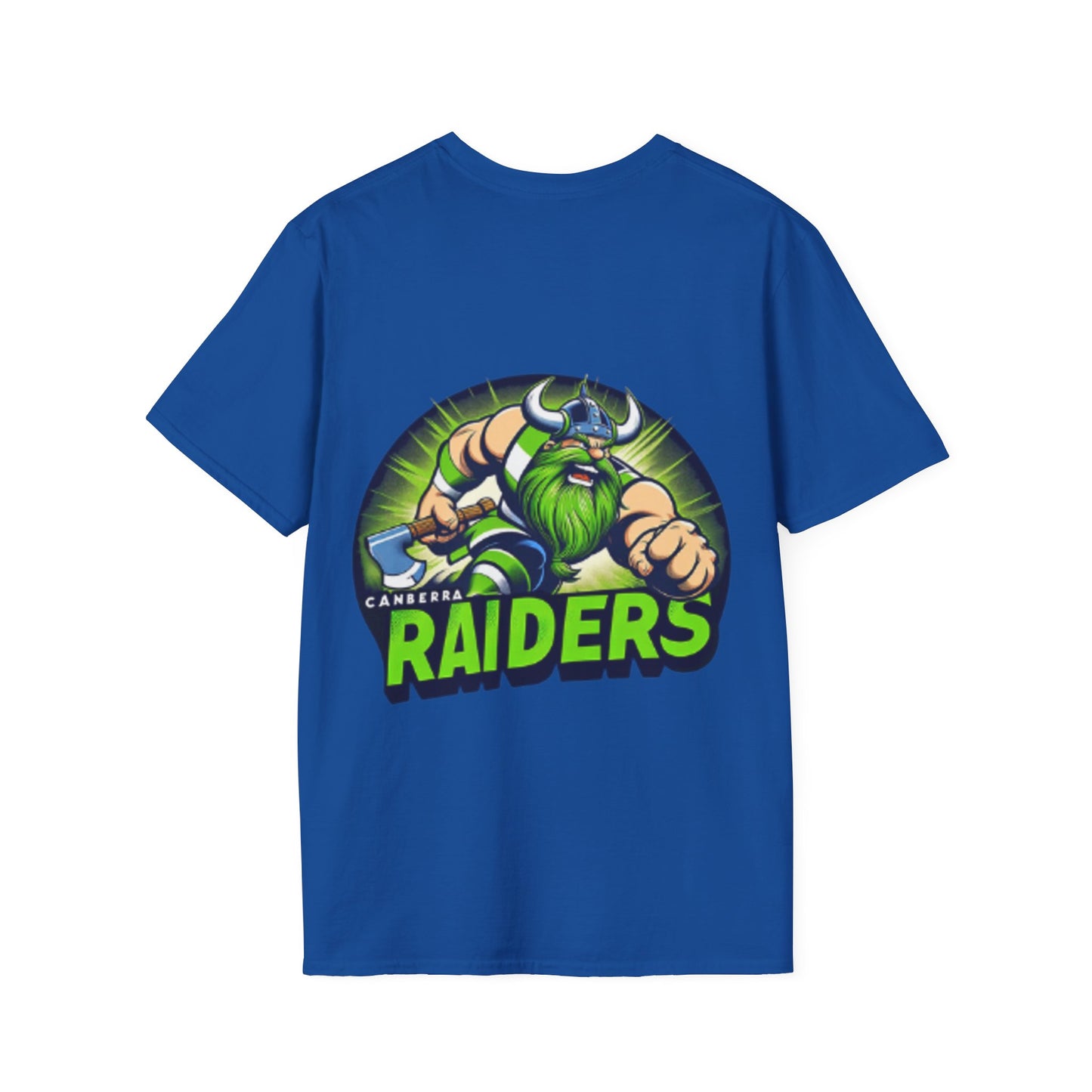 Canberra Raiders Unisex Softstyle T-Shirt - Sporty Tee for Fans, Casual Wear, Gift for Sports Lovers, Rugby Merchandise, Team Apparel