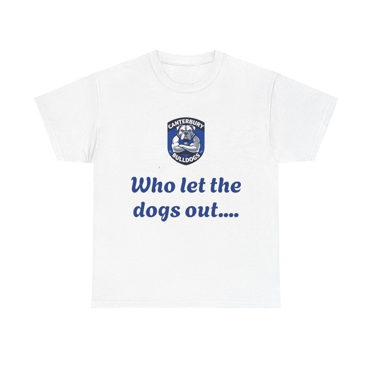 Canterbury Bankstown Bulldogs Unisex Heavy Cotton Tee