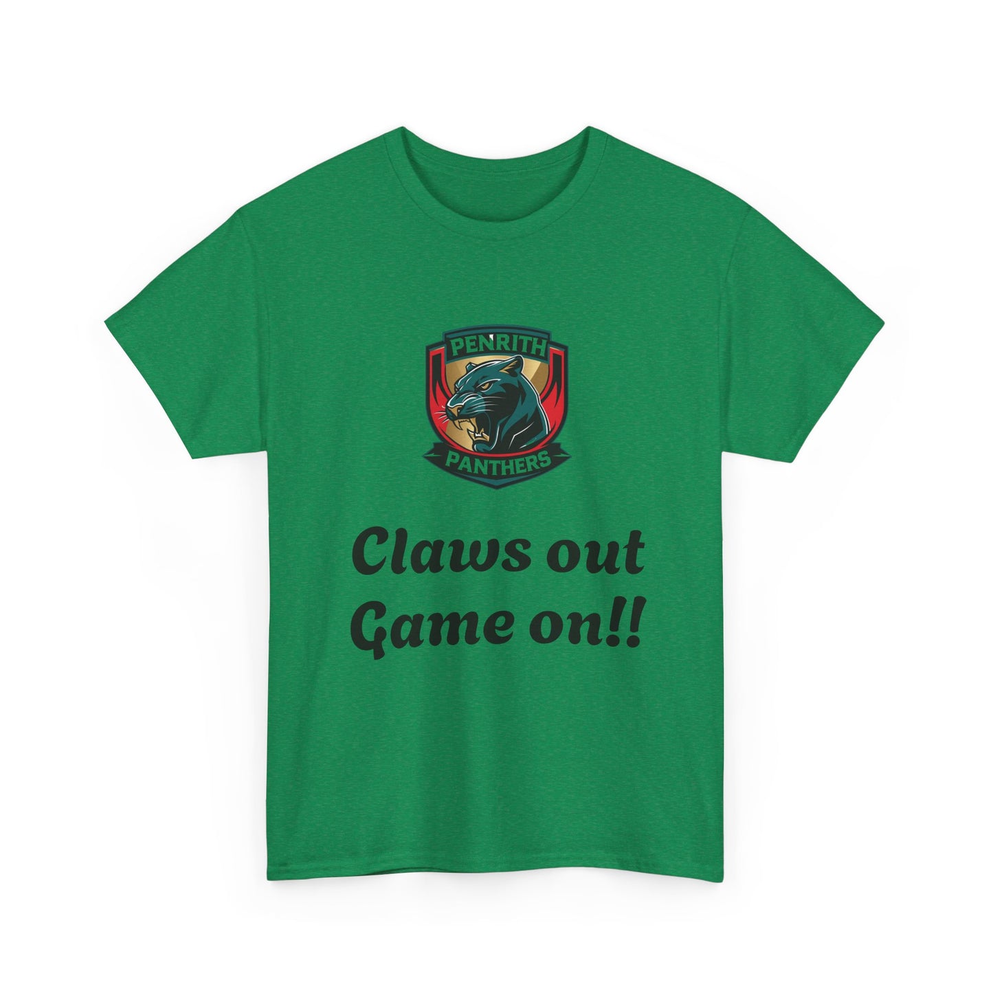 Panther Pride Graphic Tee | Unisex Heavy Cotton Shirt, Sports Fan Apparel, Gift for Rugby Lovers, Casual Wear, Game Day Top