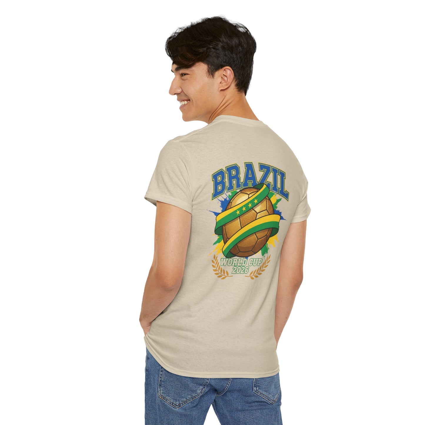 Brazil 2026 World Cup T-Shirt | Supporters Fan Jersey Tee | Men’s & Women’s Football Shirt