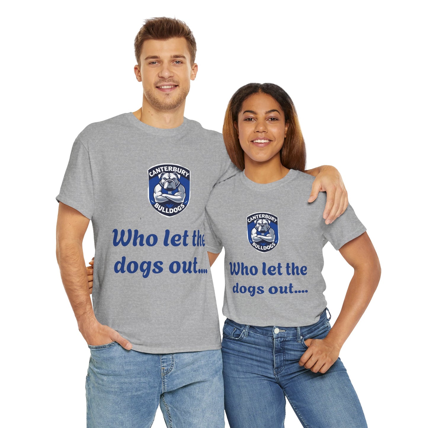 Canterbury Bankstown Bulldogs Unisex Heavy Cotton Tee