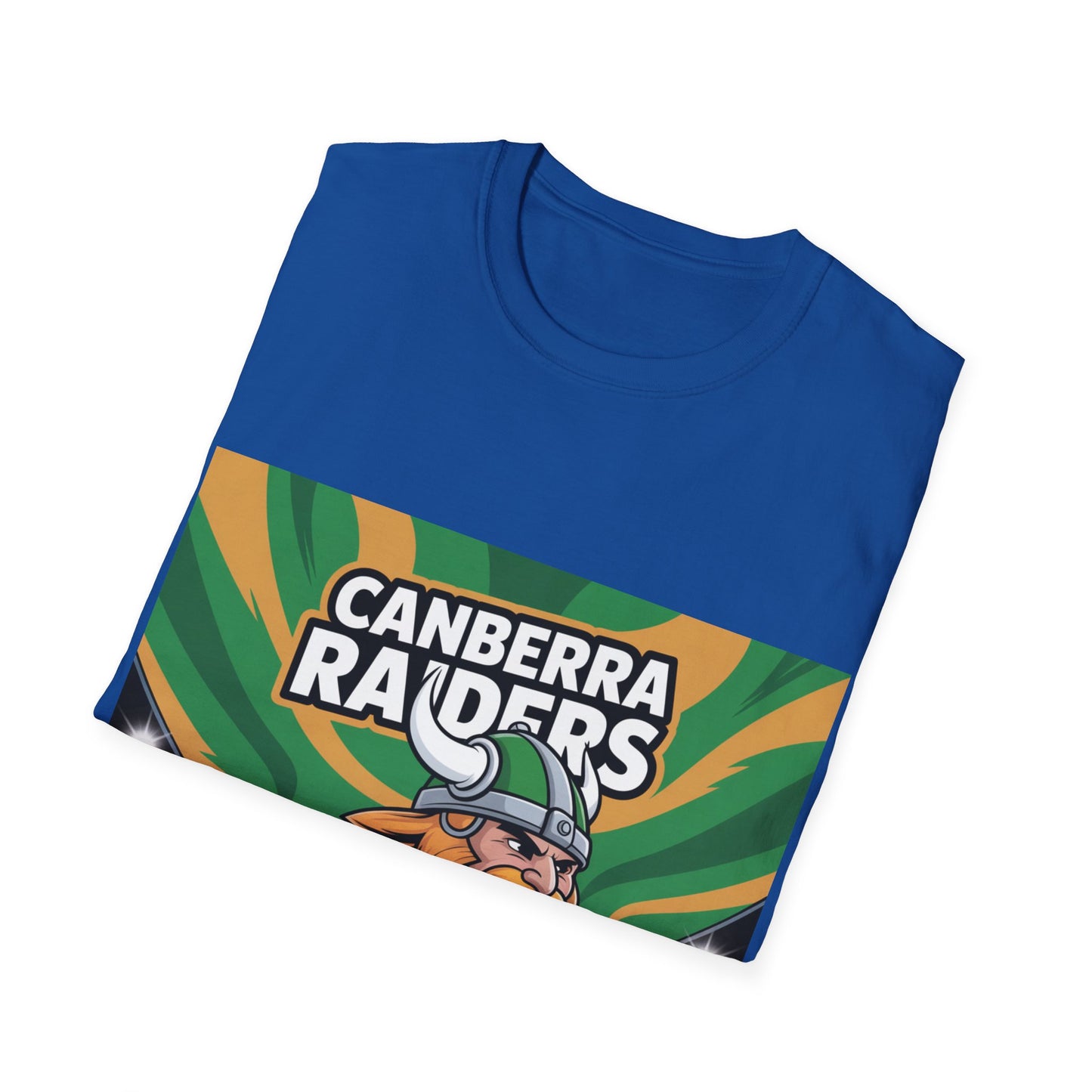 Canberra Raiders Unisex Softstyle T-Shirt - Sporty Tee for Fans, Casual Wear, Gift for Sports Lovers, Rugby Merchandise, Team Apparel