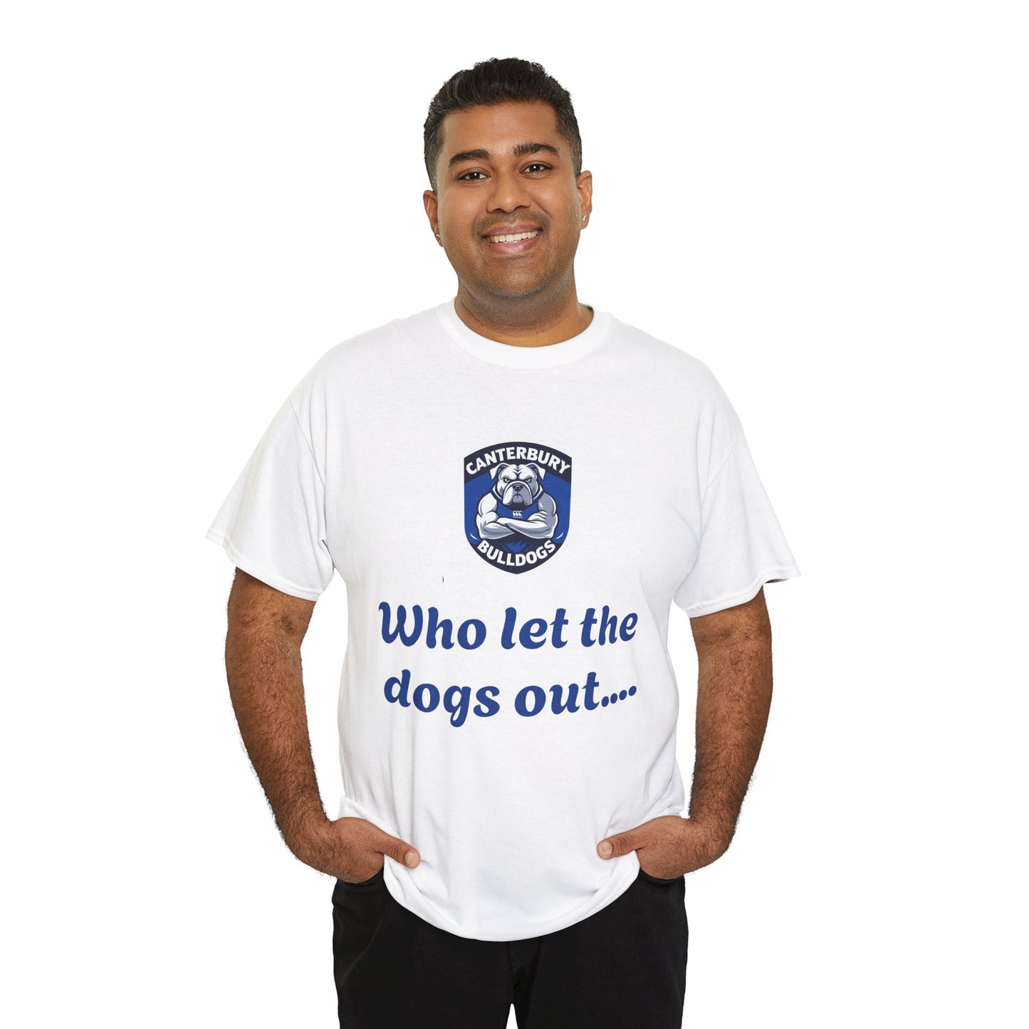 Canterbury Bankstown Bulldogs Unisex Heavy Cotton Tee