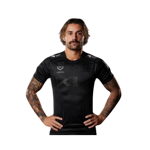 Broncos 2025 New Men’s Black Rugby League Jersey Look Premium Quality Sport